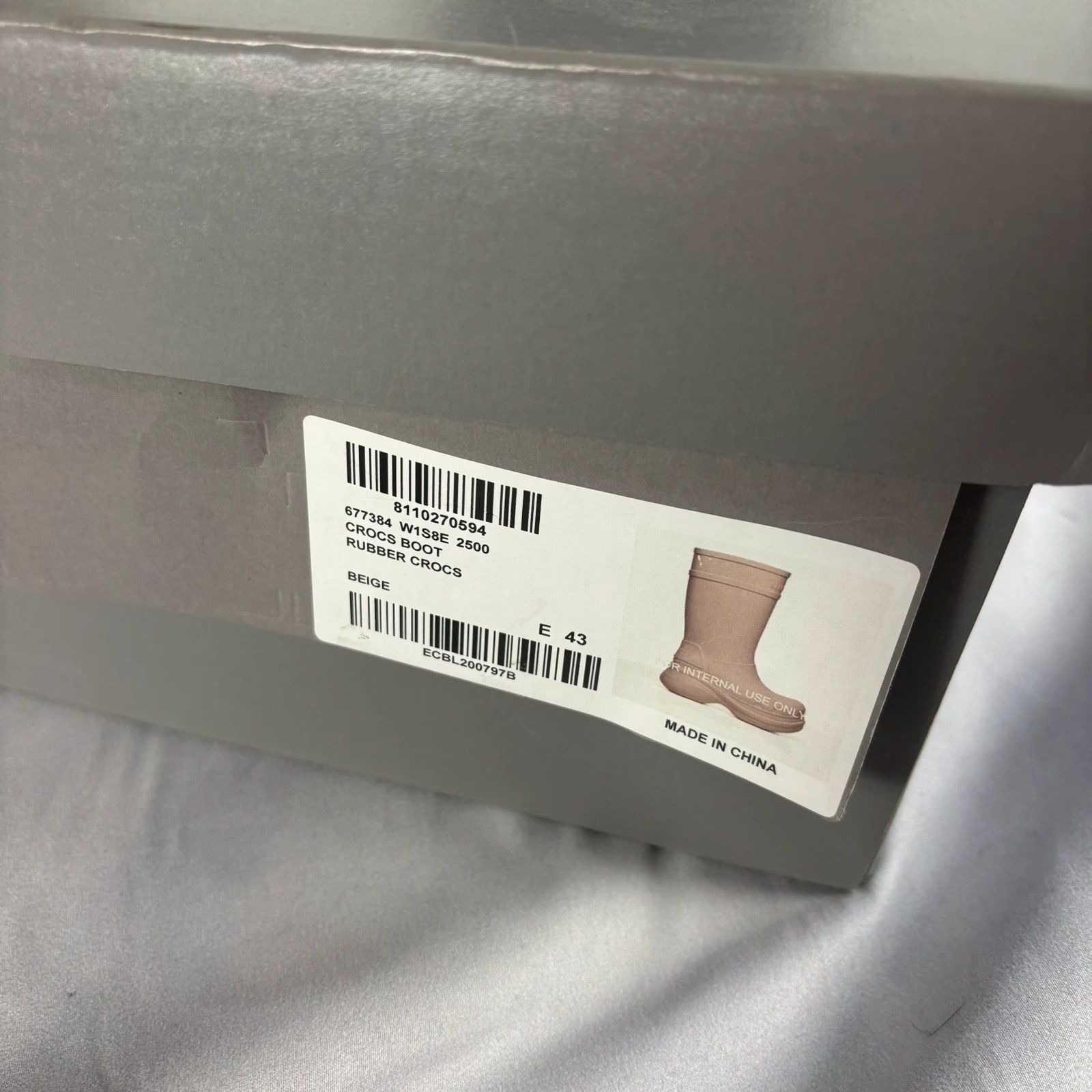 Balenciaga Balenciaga beige croc Size US 10 / EU 43 - 8 Thumbnail