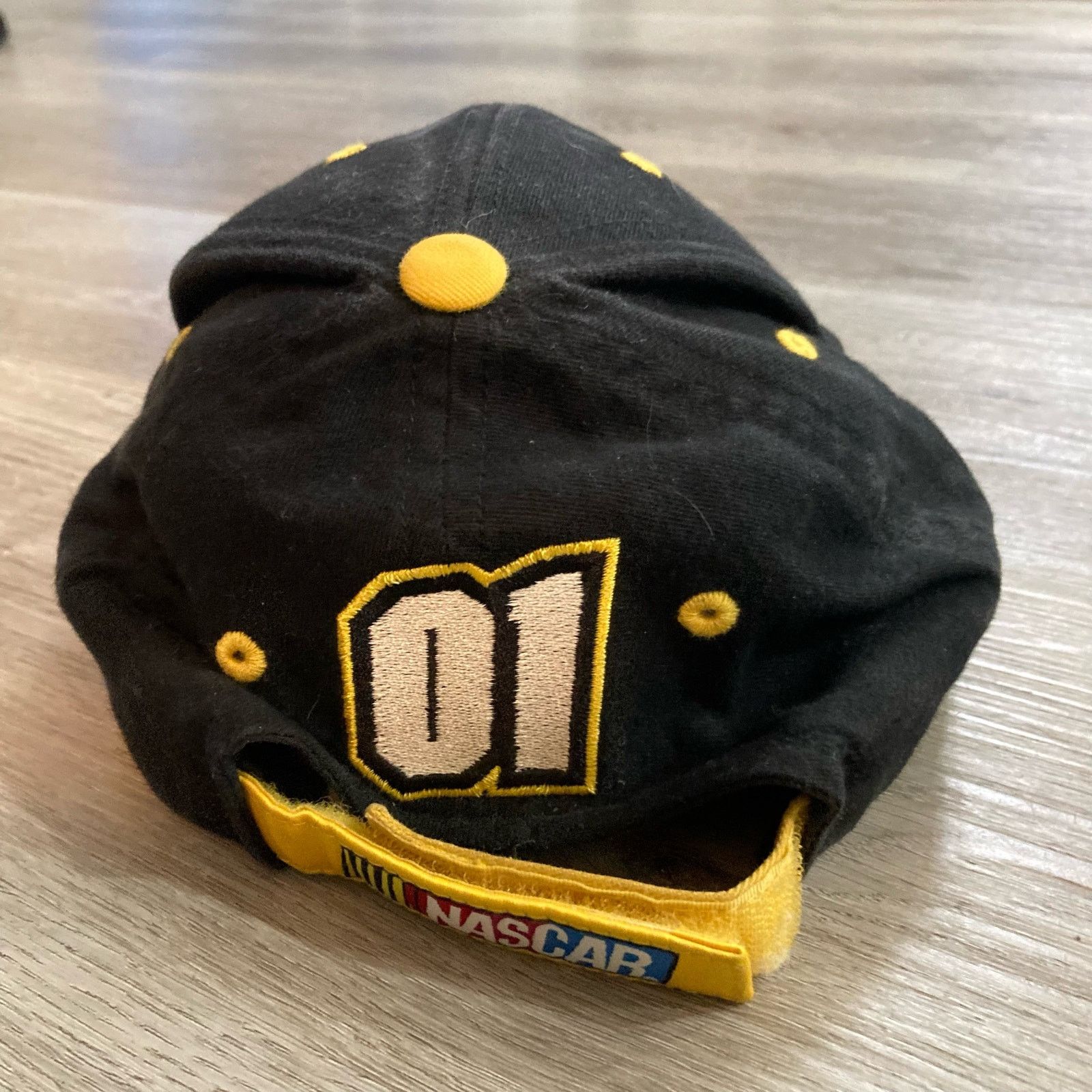 NASCAR Vintage US ARMY NASCAR Jerry Nadeau #01 Adjustable Hat Cap Size ONE SIZE - 11 Thumbnail