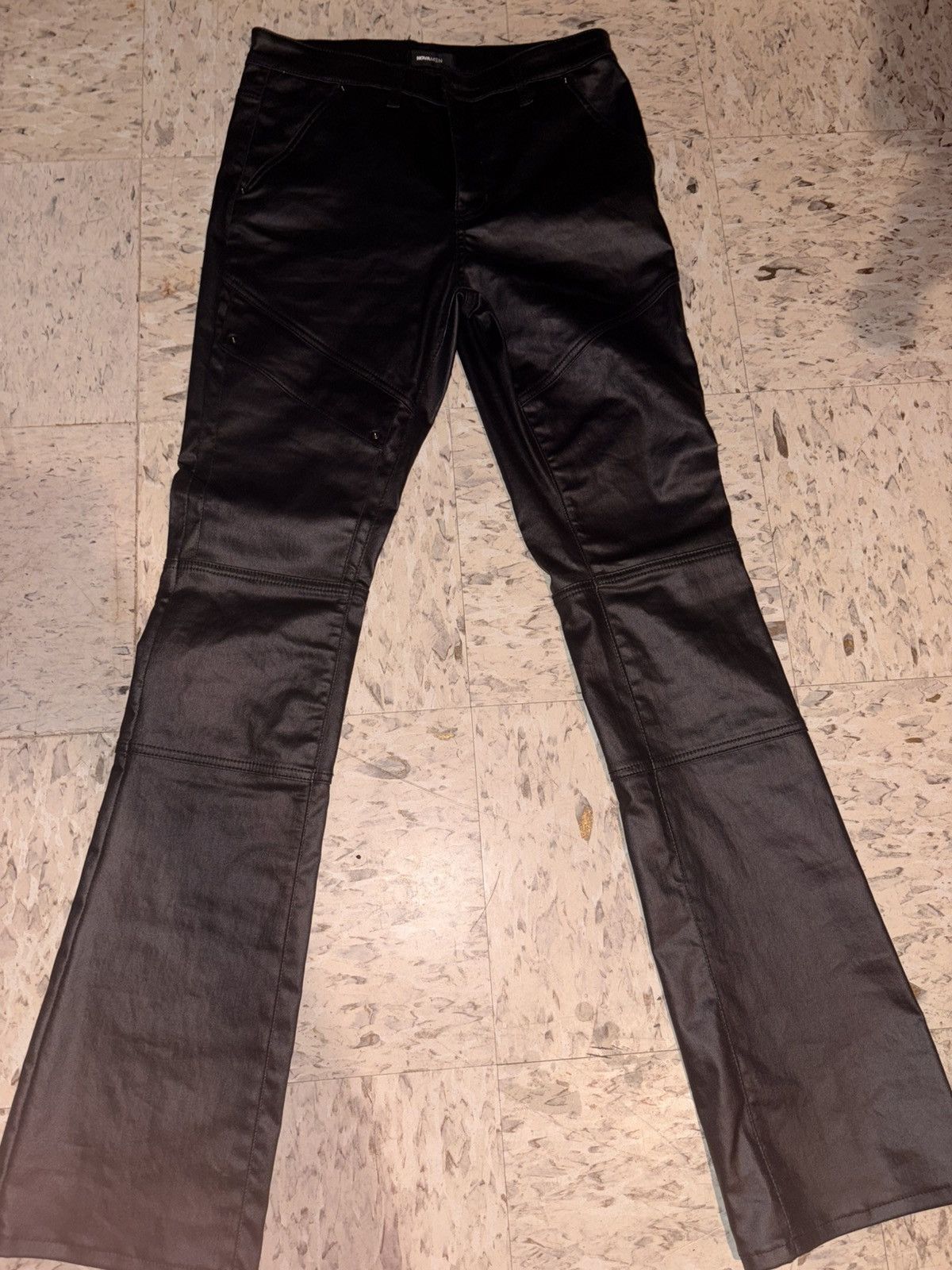 Fashion Nova Black leather pants Size US 32 / EU 48 - 7 Thumbnail