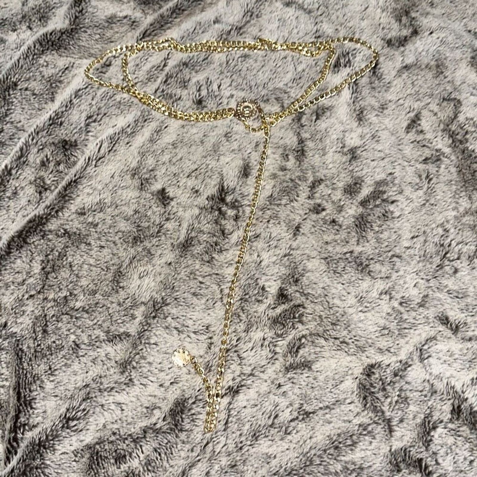 Other Layered Gold Disc Body Chain Belt | Sz OS Size ONE SIZE - 2 Thumbnail
