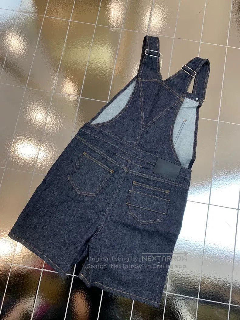 Givenchy Givenchy Size36 Denim Suspender Shorts Size 27" / US 4 / IT 40 - 2 Thumbnail