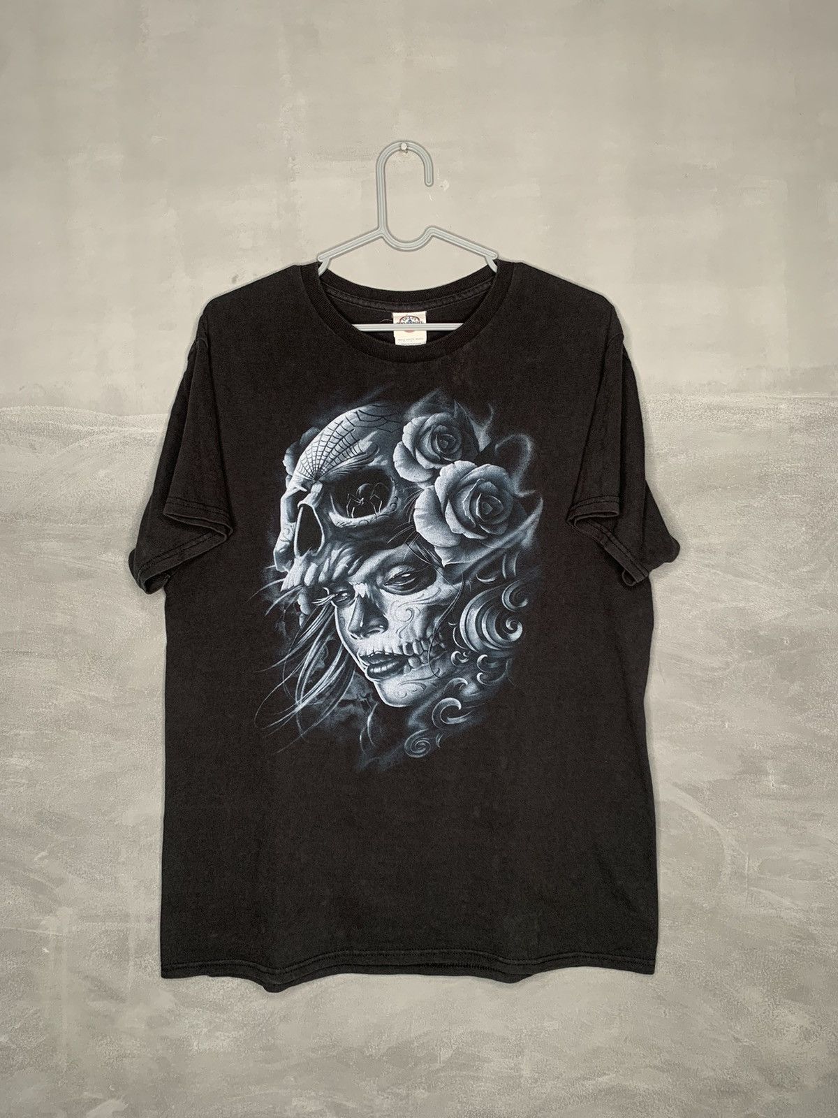 Delta Vintage Skull Voodoo Tee Size US M / EU 48-50 / 2 - 1 Thumbnail