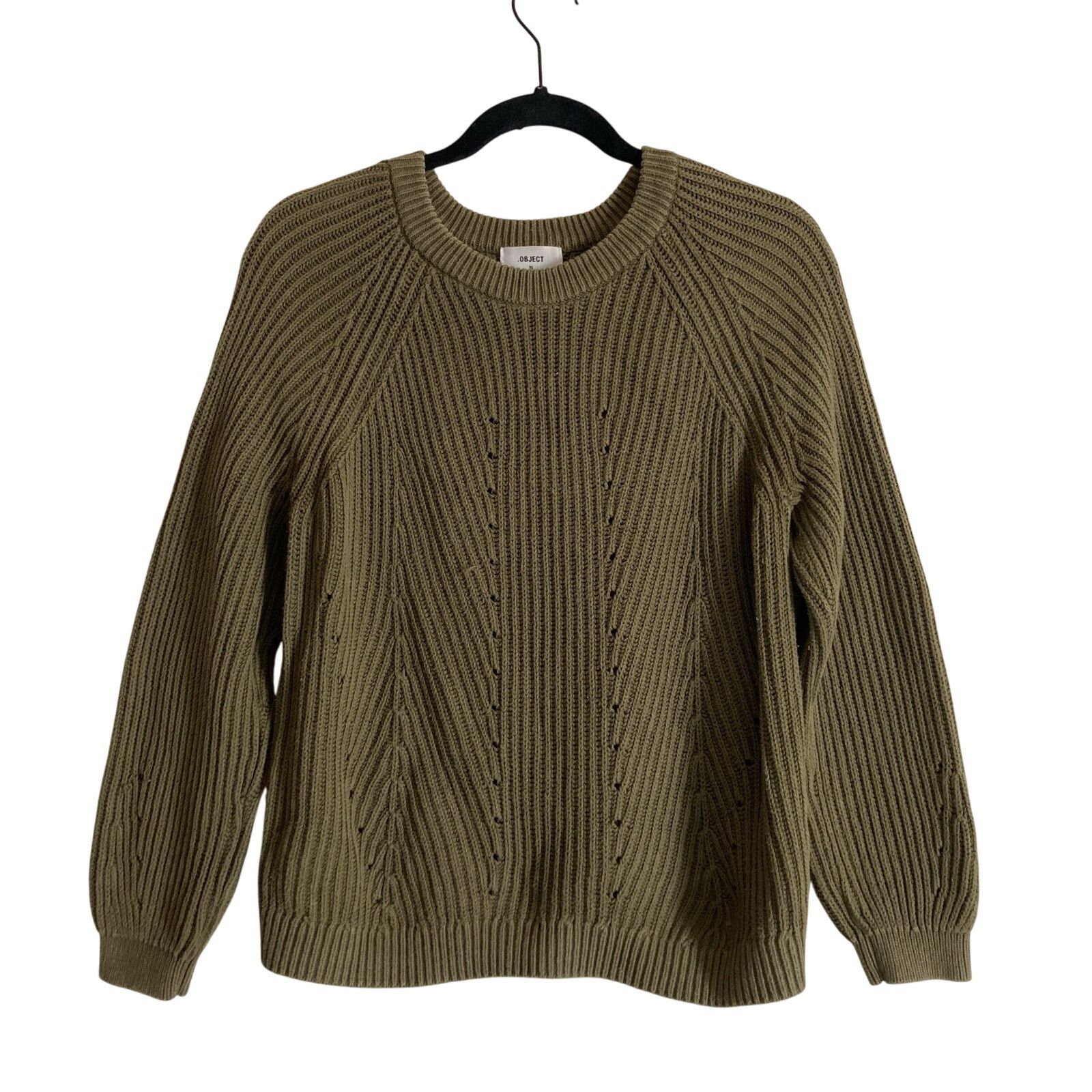 Other Object Cool Creative Conscious Green Knit Pullover Sweater Size XL / US 12-14 / IT 48-50 - 1 Thumbnail