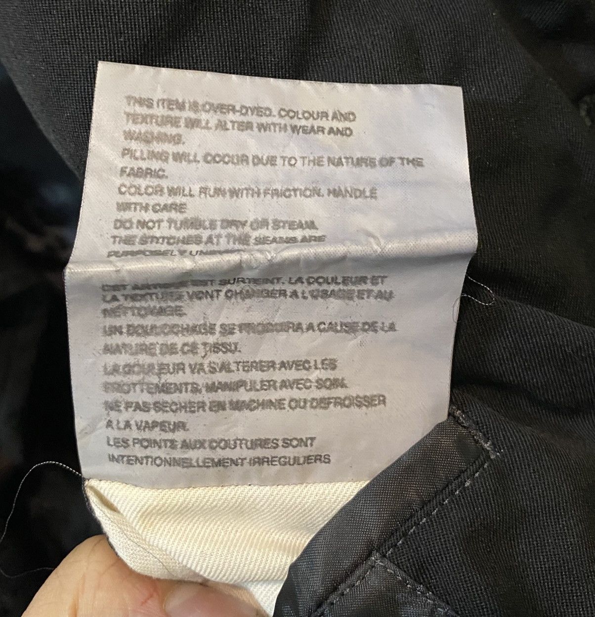 Comme des Garcons Homme Plus Comme Des Garçons homme plus ad 2008 jacket Size US XS / EU 42 / 0 - 9 Thumbnail