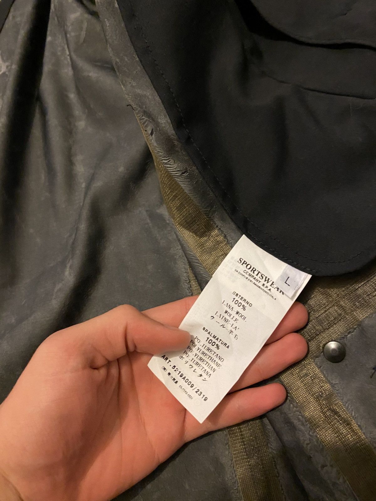 Stone Island Shadow Project vintage 2000s 2010ss stone island shadow project jacket Size US L / EU 52-54 / 3 - 11 Thumbnail