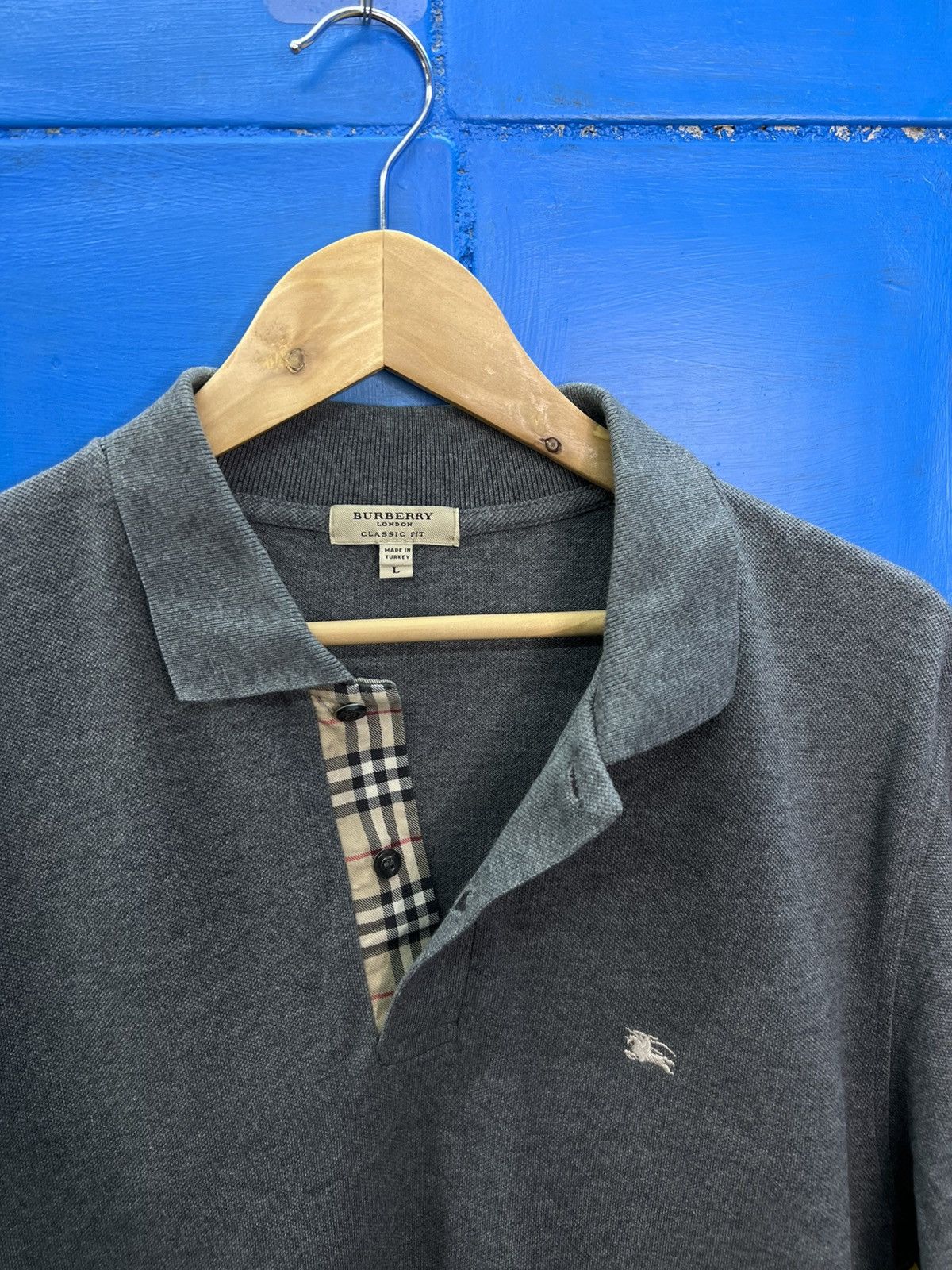 Burberry Burberry London Classic Fit Polo Shirt Size US L / EU 52-54 / 3 - 4 Thumbnail