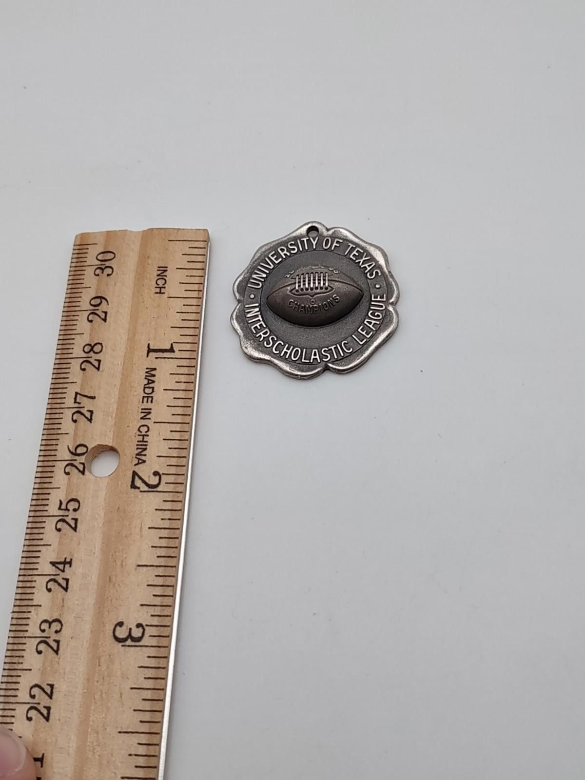 Other 1956 UIL AAA Football Champions Haltom's Sterling Medal Size ONE SIZE - 4 Thumbnail