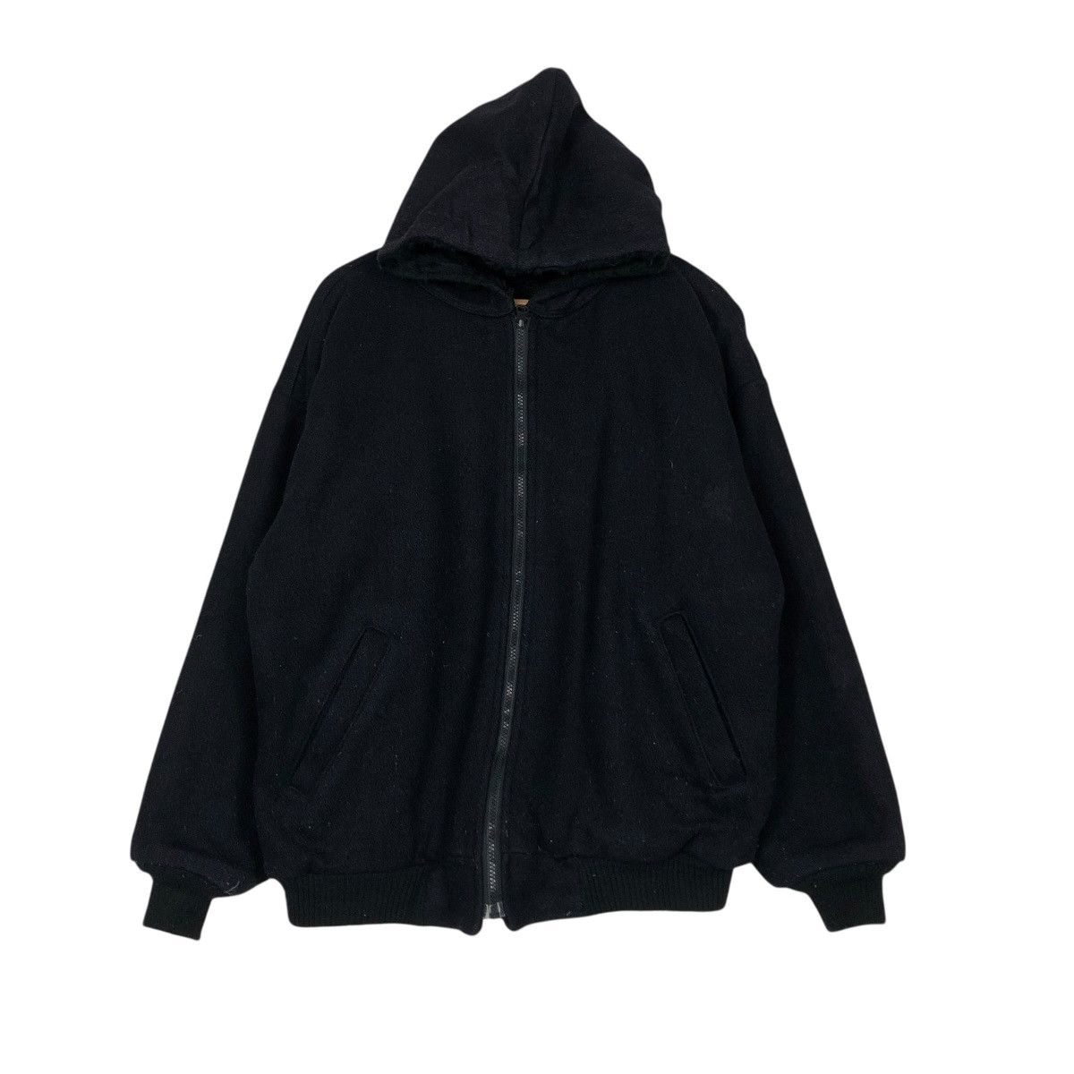 Vintage 🔥VINTAGE REVERSIBLE WOOL BOMBER JACKET MELTON ISSEY MIYAKE Size US M / EU 48-50 / 2 - 3 Thumbnail