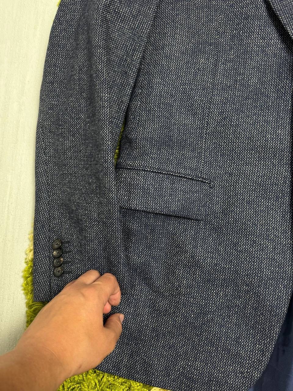 Pal Zileri PAL ZILERI Cashmere Silk Wool Blazer Tweed Coat Size 50R - 4 Thumbnail
