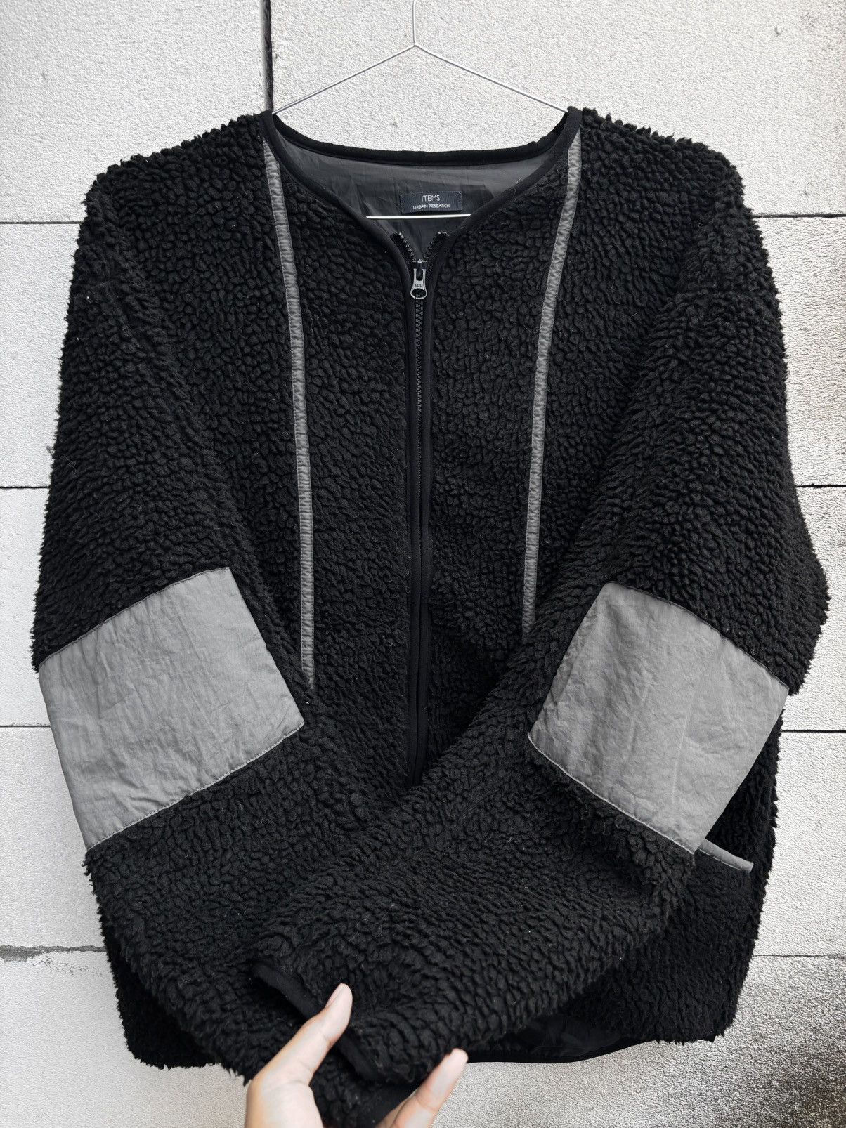 If Six Was Nine Fleece Black ITEMS Zip Jacket Size US L / EU 52-54 / 3 - 2 Thumbnail