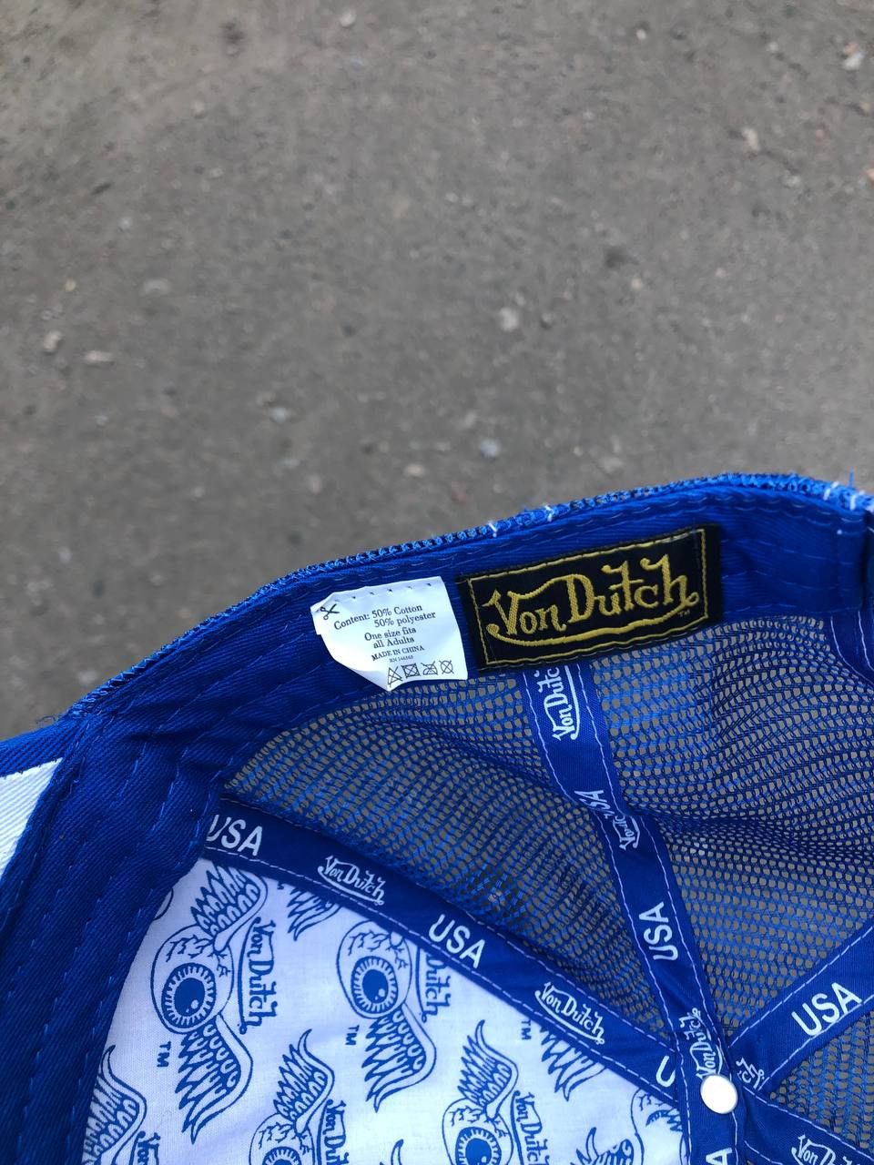 Von Dutch Vintage Von Dutch USA Trucker Skateboard Retro Cap Y2K 90s Size ONE SIZE - 7 Thumbnail