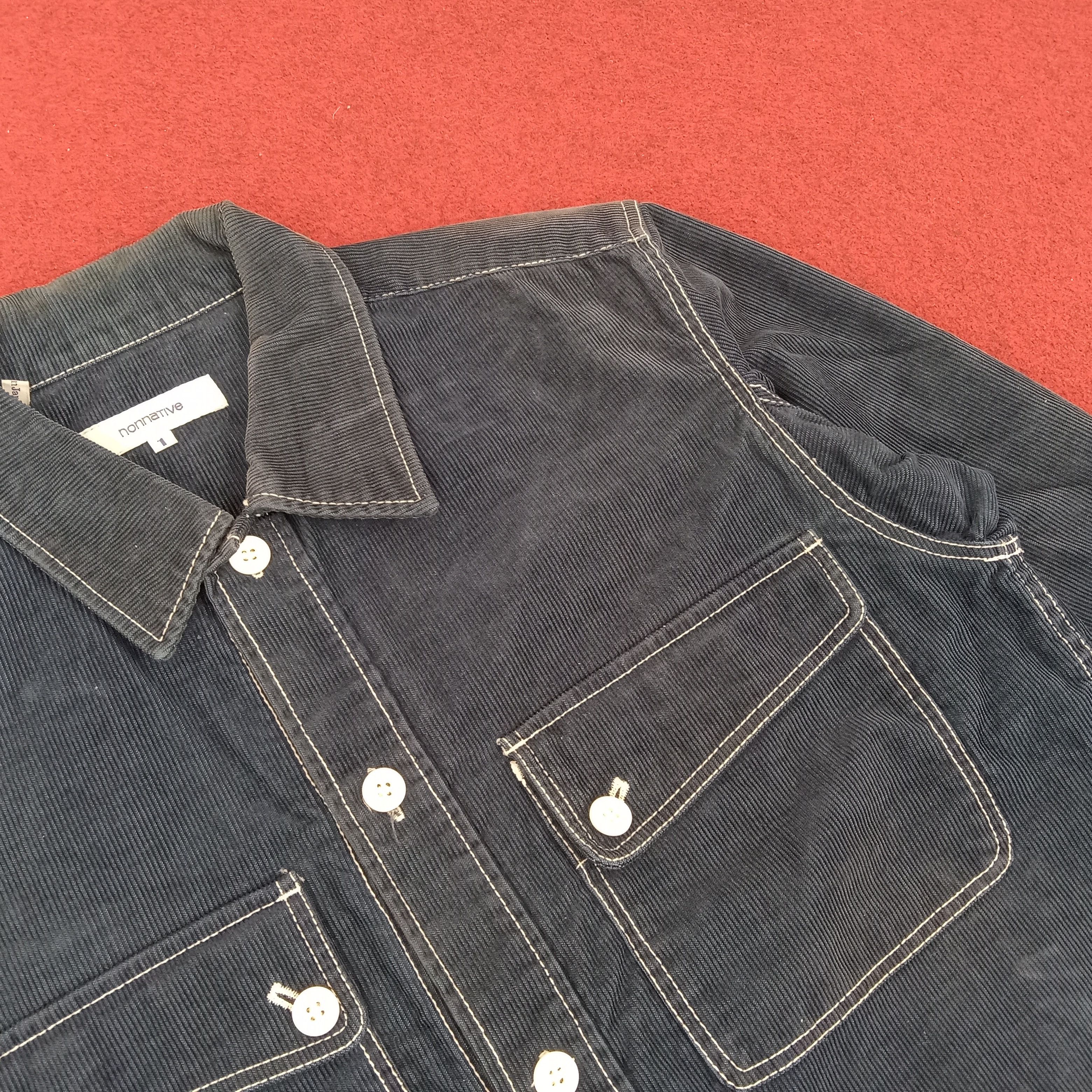 Japanese Brand × Nonnative × Vintage Nonnative Nice Design Double Pocket Long Sleeve Shirt Size US M / EU 48-50 / 2 - 2 Thumbnail