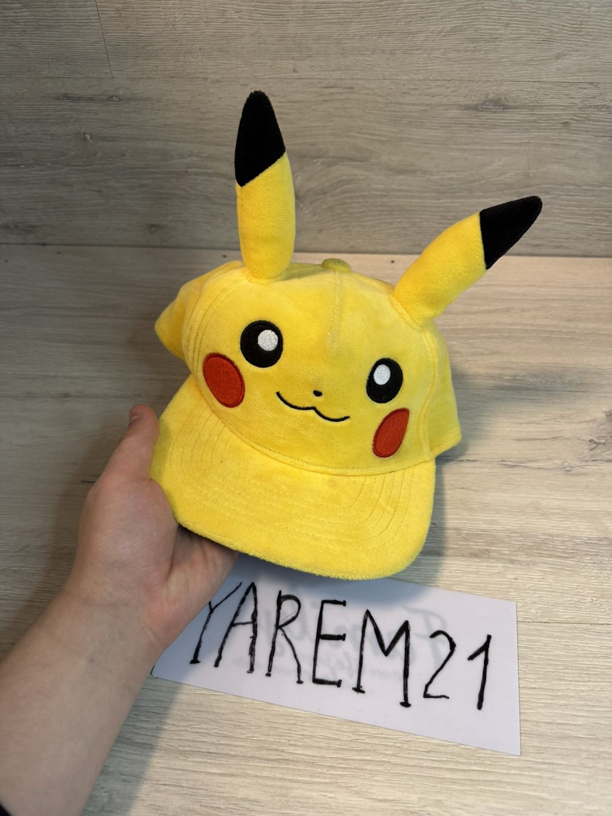 Pokemon Pokemon Pikachu cap hat Size ONE SIZE - 2 Thumbnail