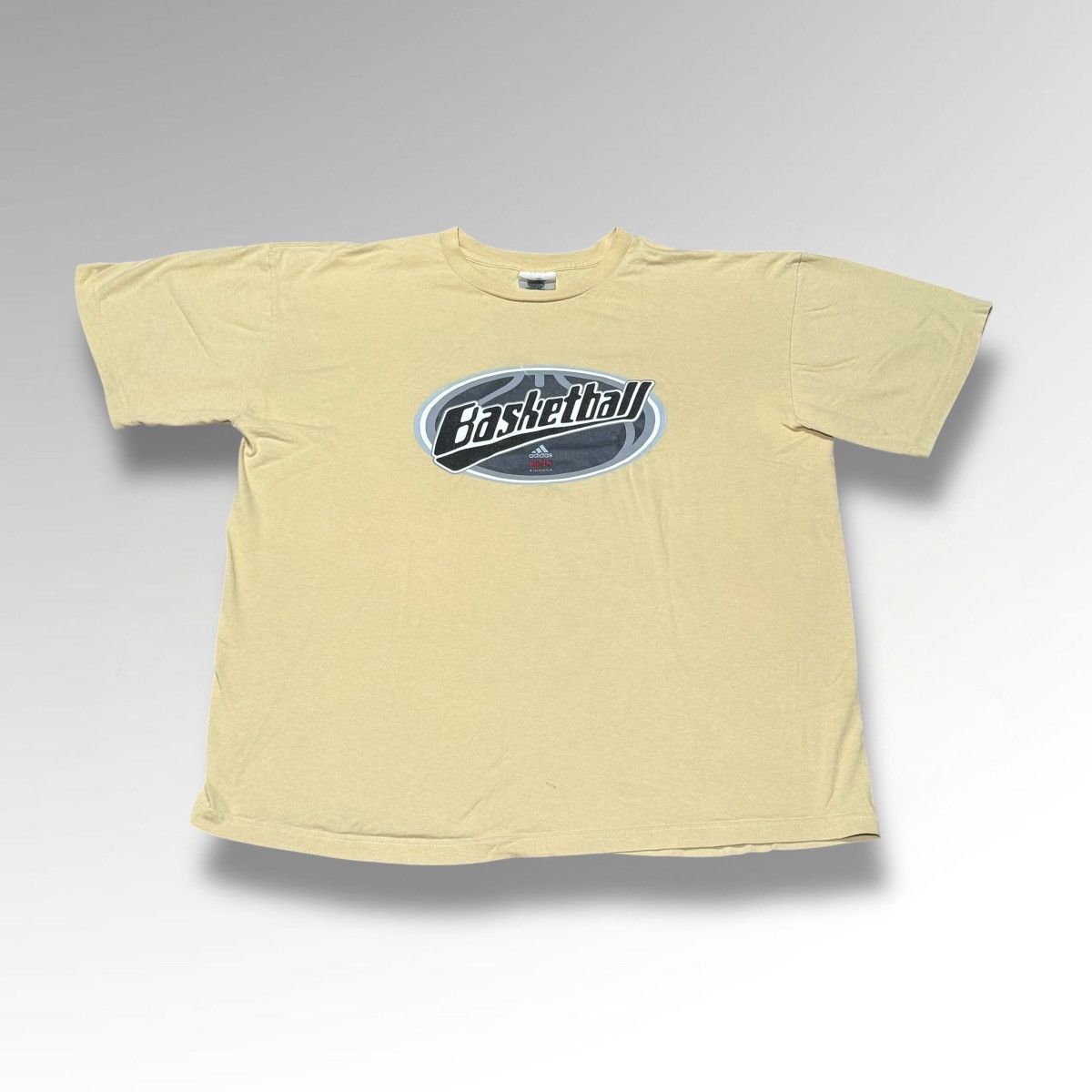 Adidas Vintage Adidas Basketball Tee Size US L / EU 52-54 / 3 - 1 Thumbnail