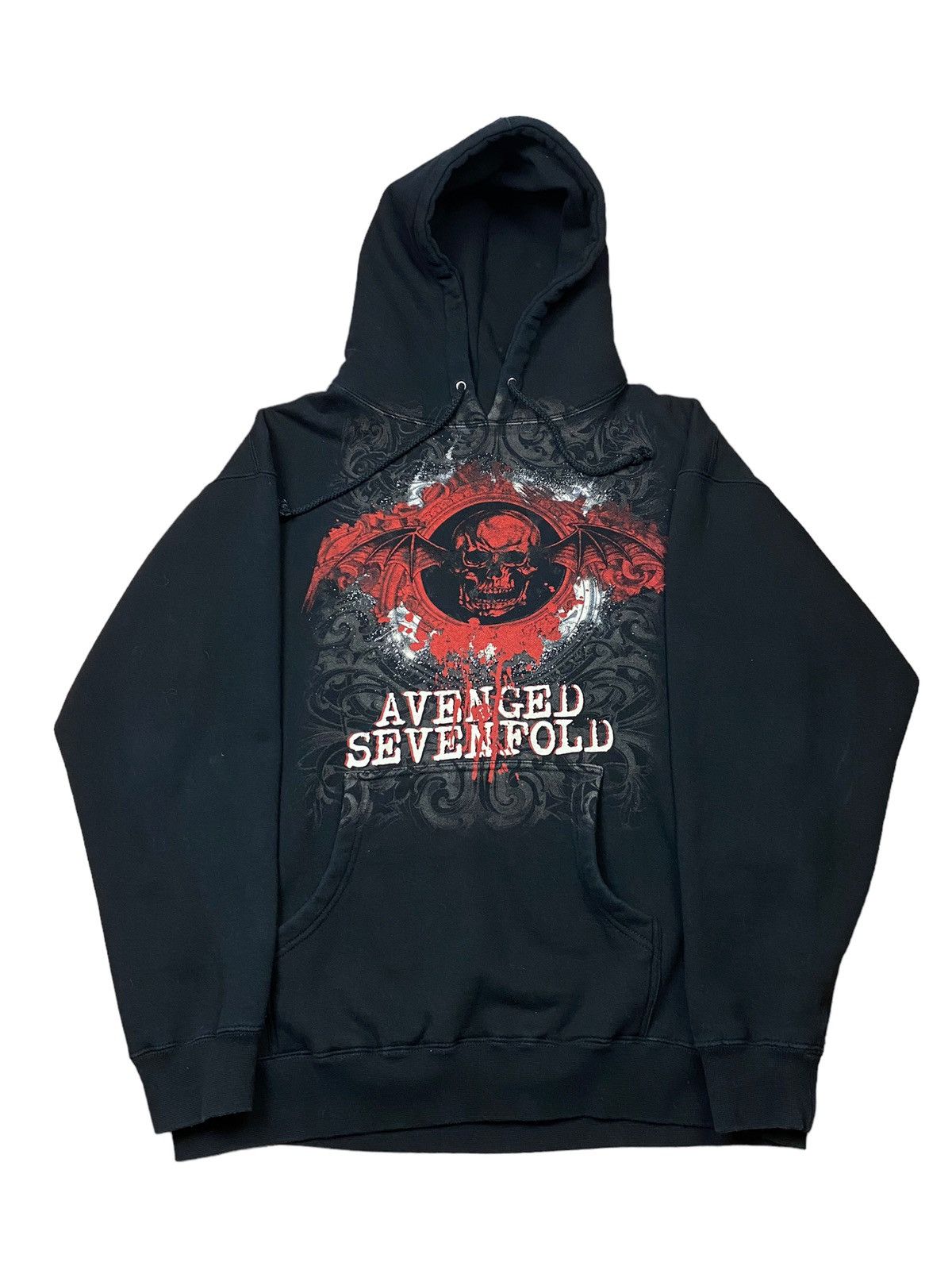 Vintage Vintage Avenged Sevenfold Heavy Metal Skull Hoodie | Grailed