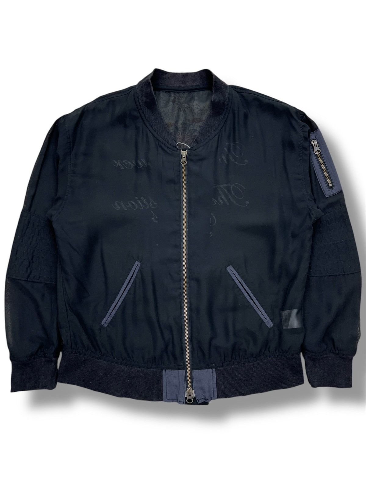 Japanese Brand Rodeo Crowns Mosquito Net Bomber Jacket Size S / US 4 / IT 40 - 2 Thumbnail