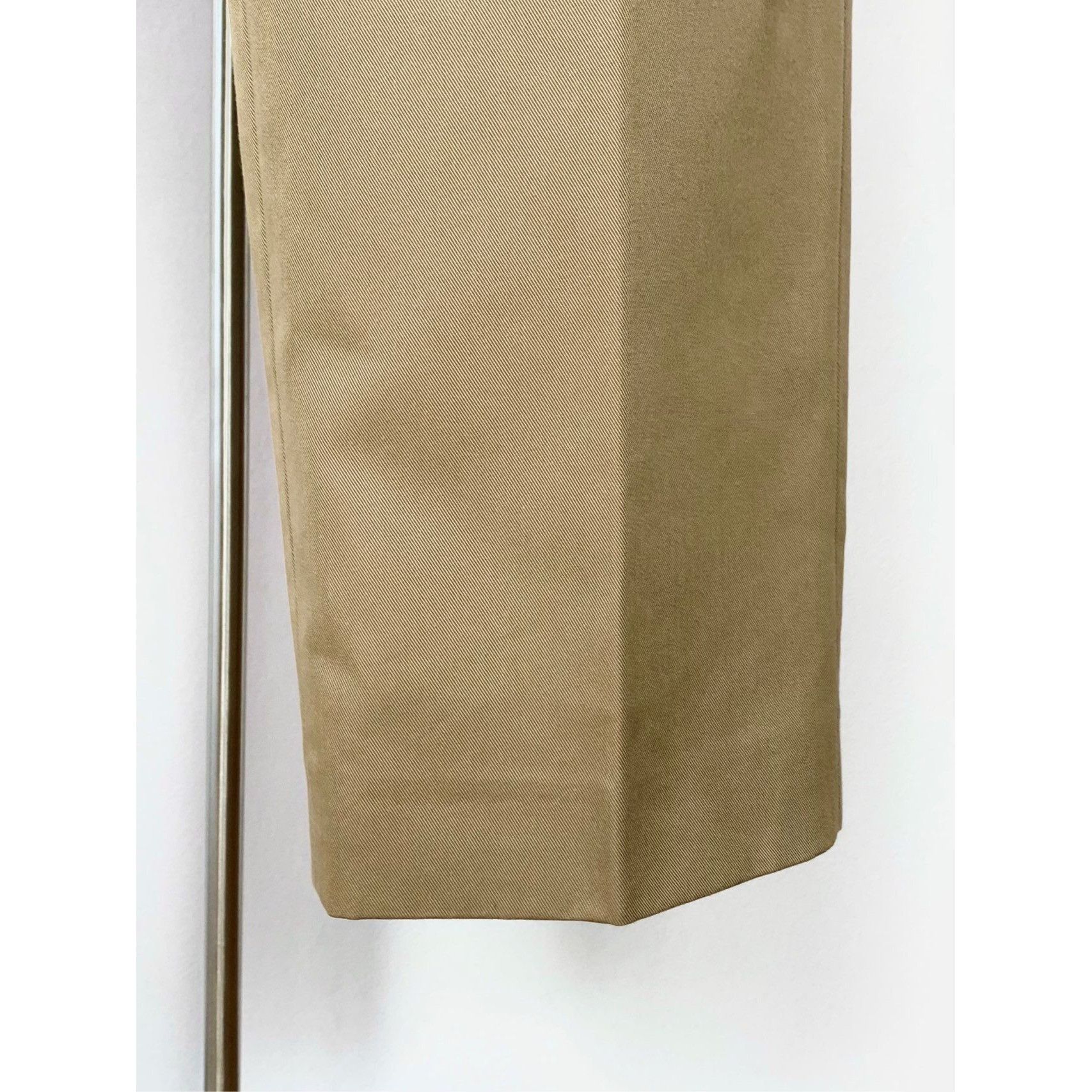 Alexander Wang Alexander Wang Womens Beige High-Waisted Straight-Leg Pants Size 25" / US 0 / IT 36 - 4 Thumbnail