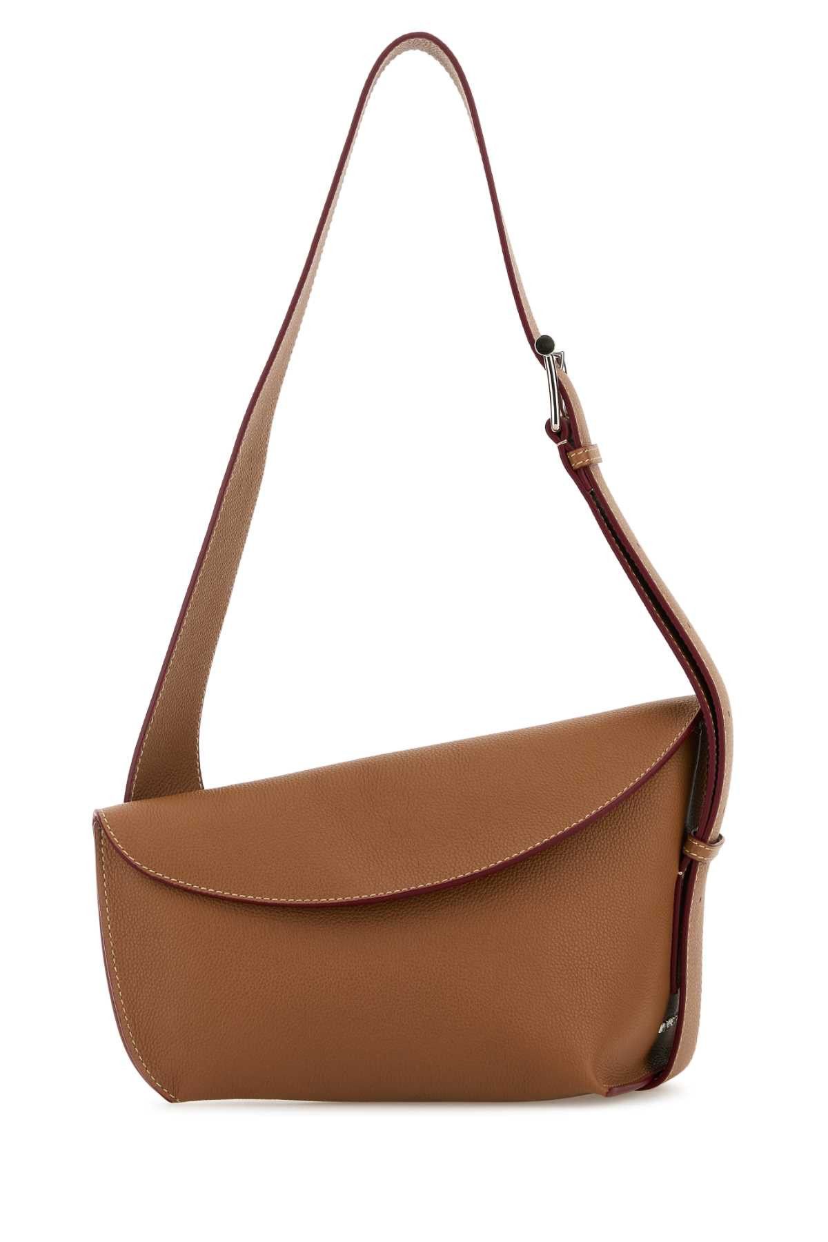 Alexander McQueen Caramel Large Sling T-Bar Crossbody Bag Size ONE SIZE - 1 Thumbnail