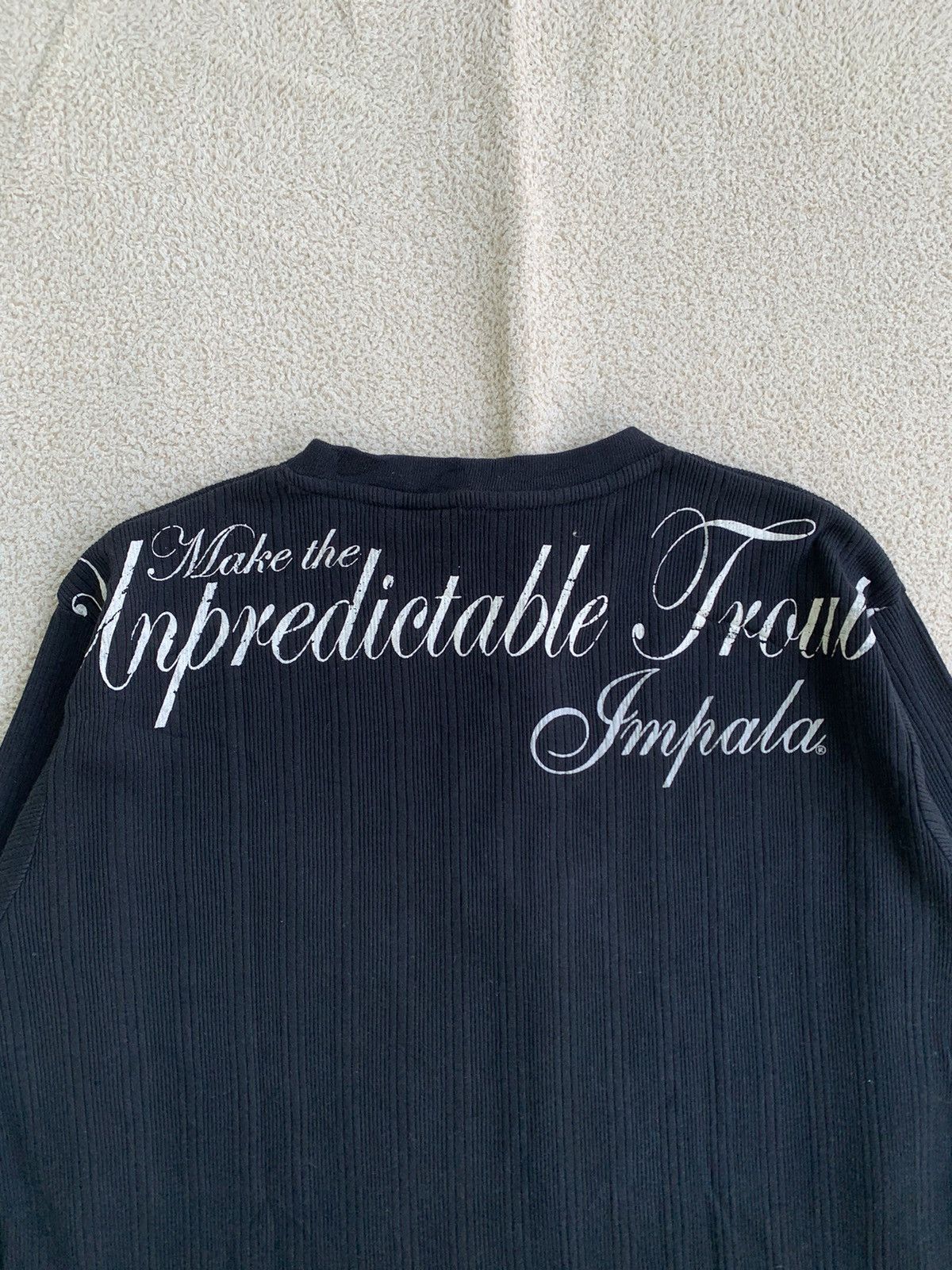 Beauty Beast × If Six Was Nine × Japanese Brand Impala Poem Longsleeve Y2k style Size US XL / EU 56 / 4 - 4 Thumbnail