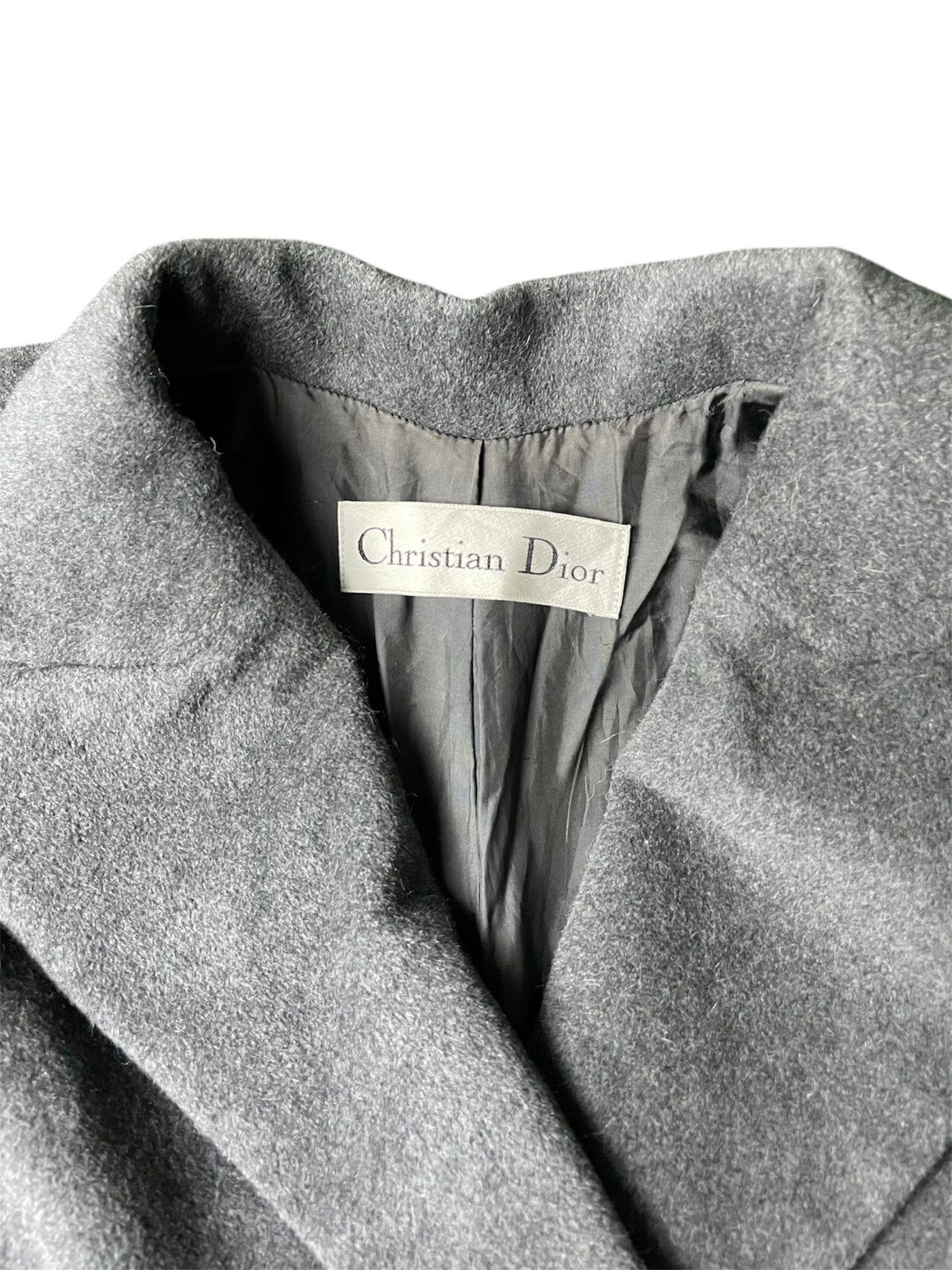 Christian Dior Monsieur × Dior × Hedi Slimane Christian Dior "KBT7A4000" Angora Wool Double Coat Size US M / EU 48-50 / 2 - 13 Thumbnail