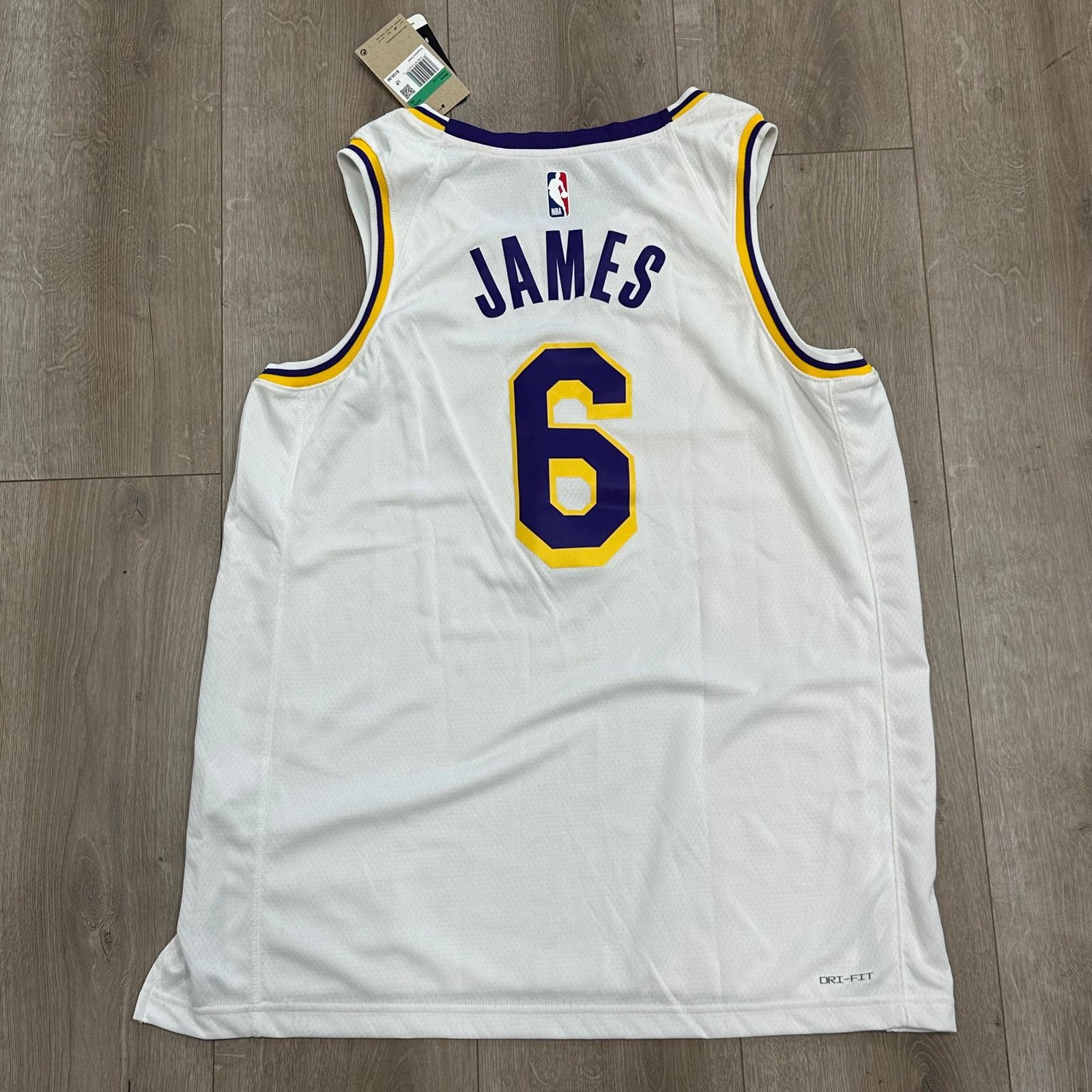 NBA × Nike Nike LeBron James Los Angeles Lakers Jersey size XL Size US XL / EU 56 / 4 - 3 Thumbnail