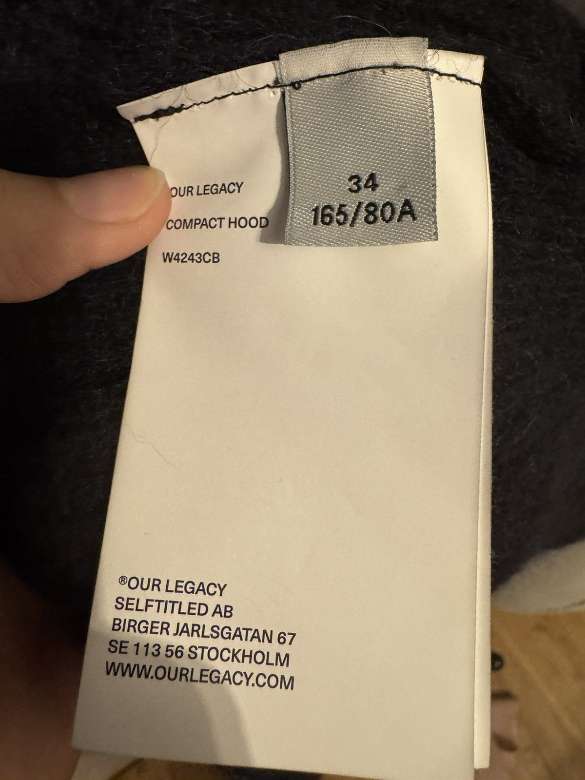 Our Legacy Our legacy compact hood jacket Size XXS / US 00 / IT 34 - 5 Thumbnail