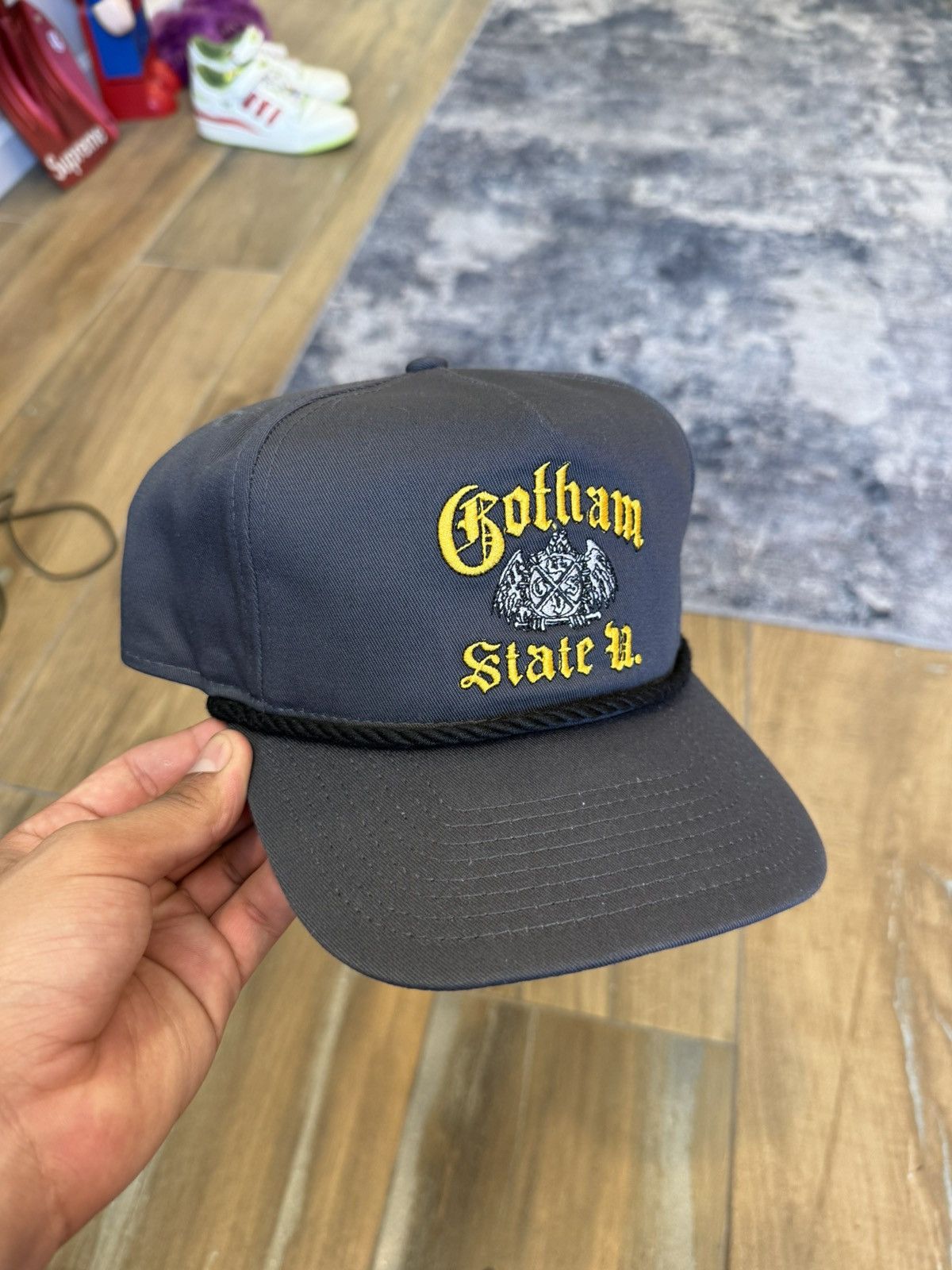 New Era Batman X New Era Gotham State University Cap Size ONE SIZE - 1 Thumbnail