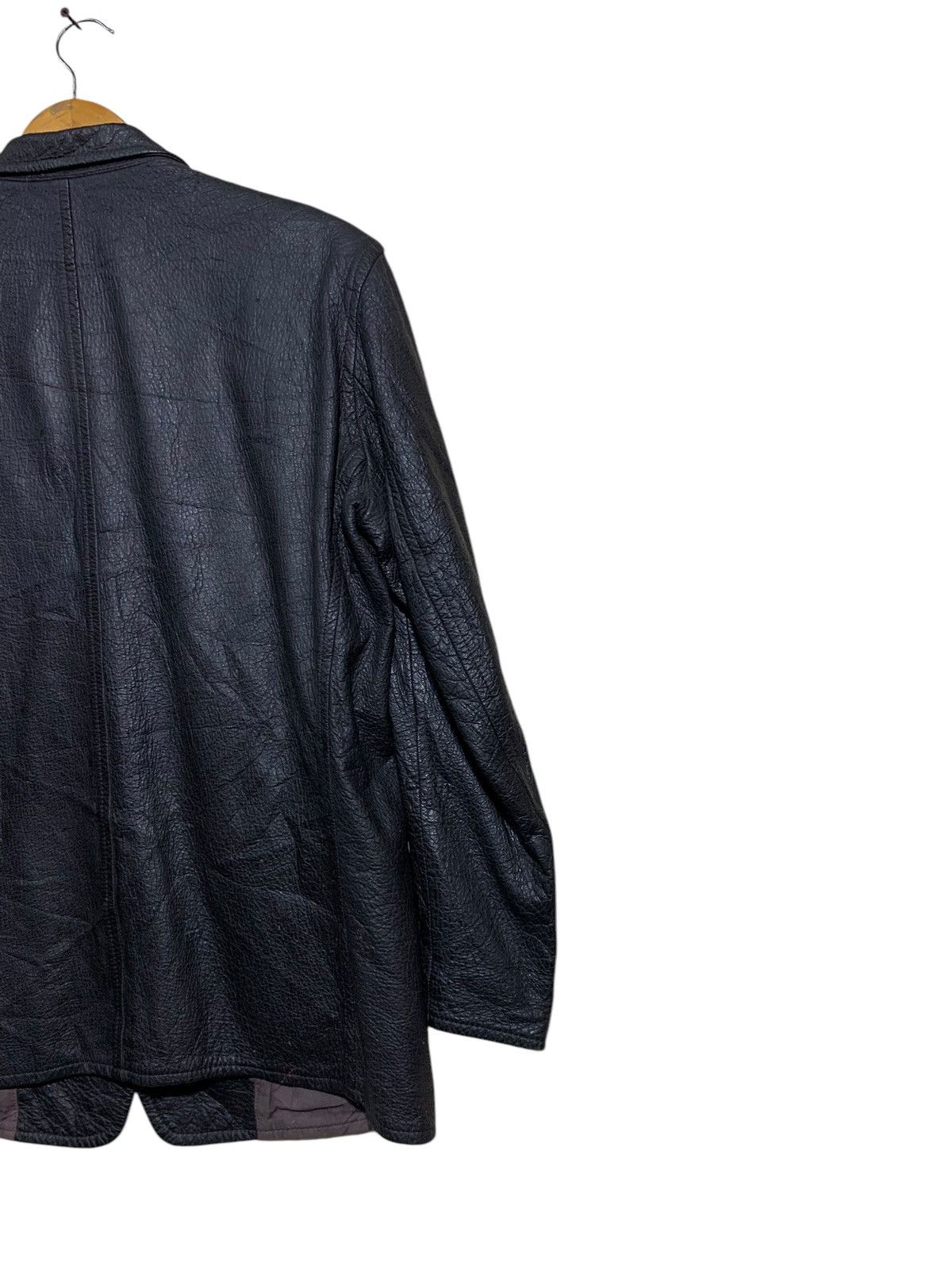 Yohji Yamamoto 🔥RARE VTG AW82 YOHJI YAMAMOTO CAPYBARA LEATHER JACKET Size US M / EU 48-50 / 2 - 8 Thumbnail