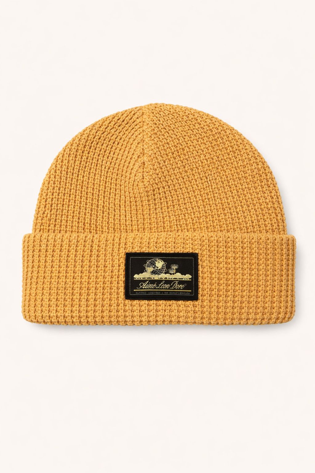 Aime Leon Dore Aime Leon Dore Camel Waffle Beanie Size ONE SIZE - 1 Preview
