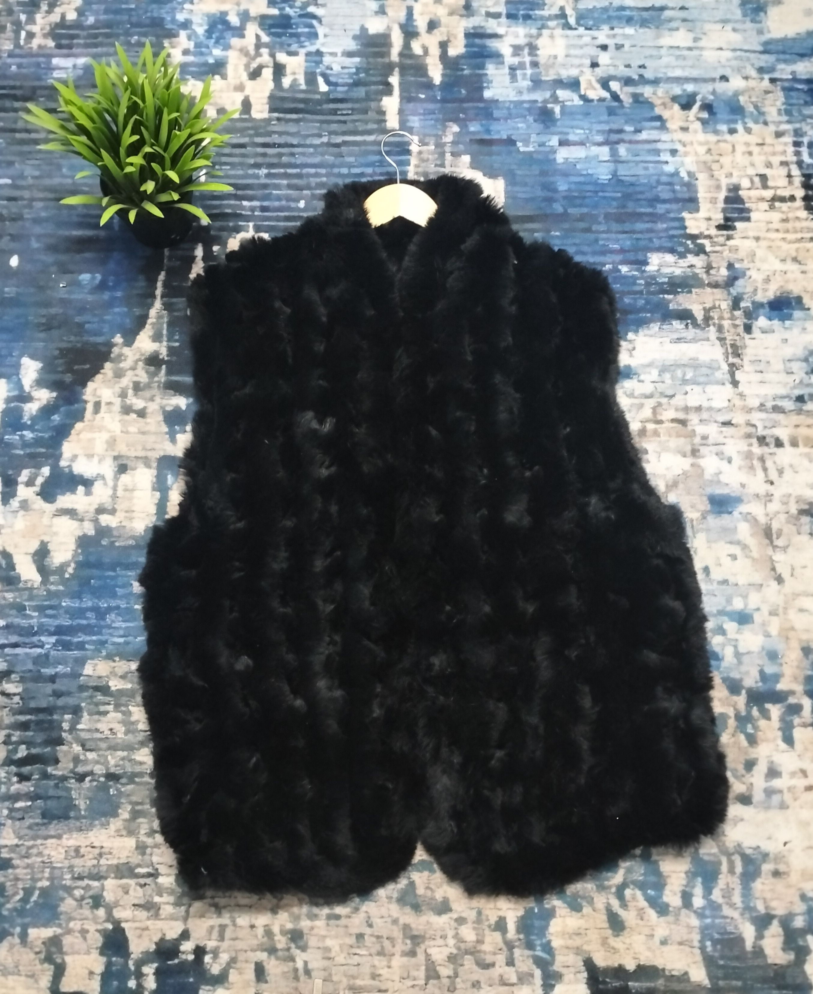 If Six Was Nine × Japanese Brand Vintage Japanese Fur sleeveless IFSIXWASNINE Jacket Size M / US 6-8 / IT 42-44 - 1 Thumbnail