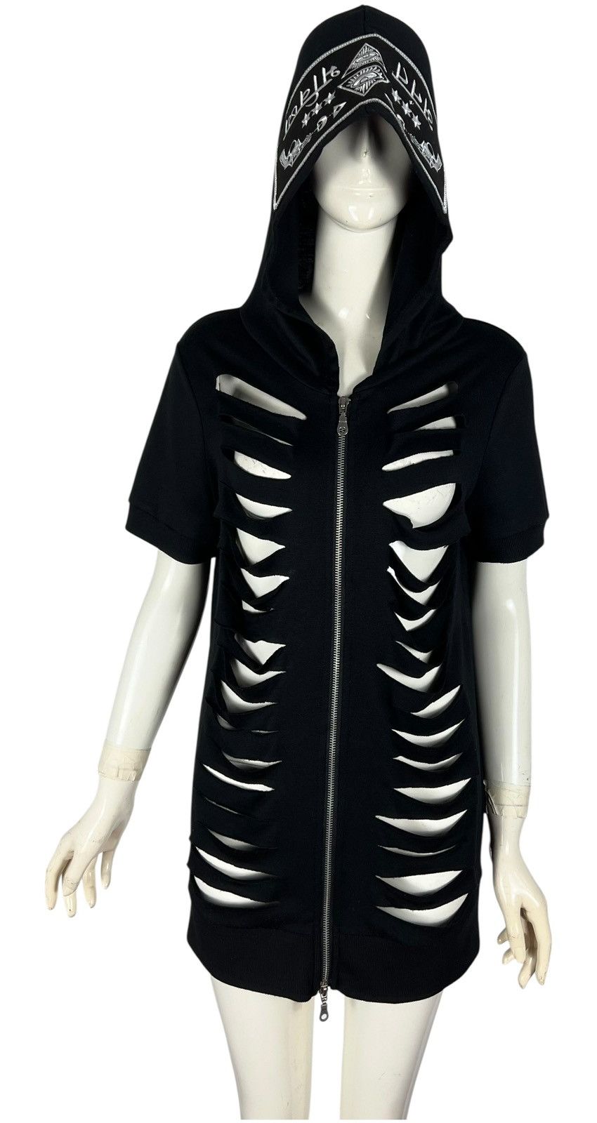 Japanese Brand Glad News “INFINITE FUTURE” Ripped Jacket Size ONE SIZE - 1 Thumbnail
