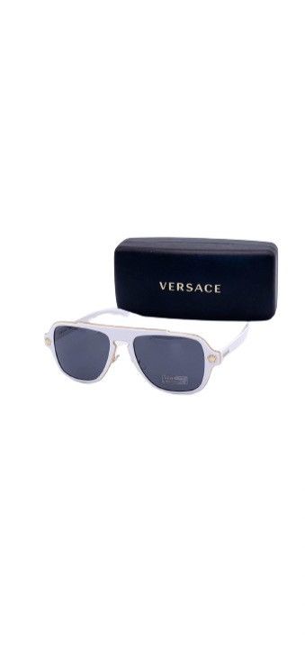 Versace NEW VERSACE VE2199 1002/87 SUNGLASSES VERSACE MOD 2199 WHITE Size ONE SIZE - 11 Thumbnail