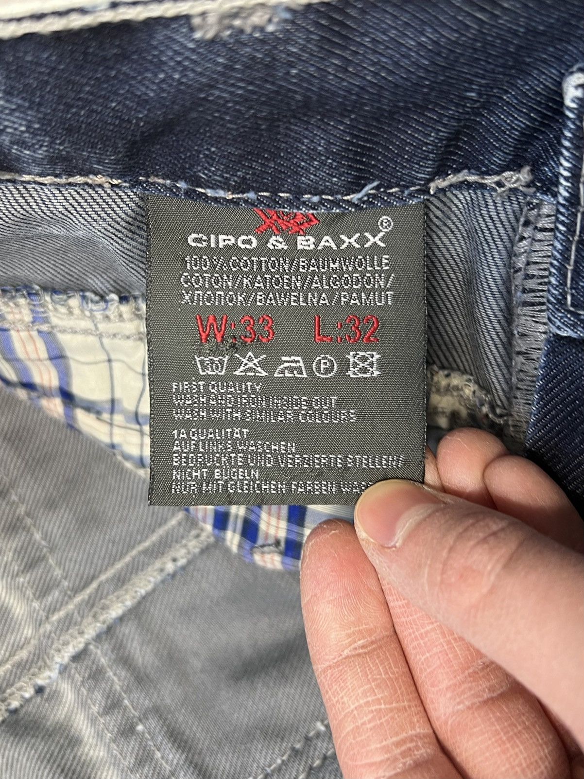 Japanese Brand × Vintage Heavy Pants Cipo & Baxx Hip Hop Rap Vintage Size US 33 - 4 Thumbnail