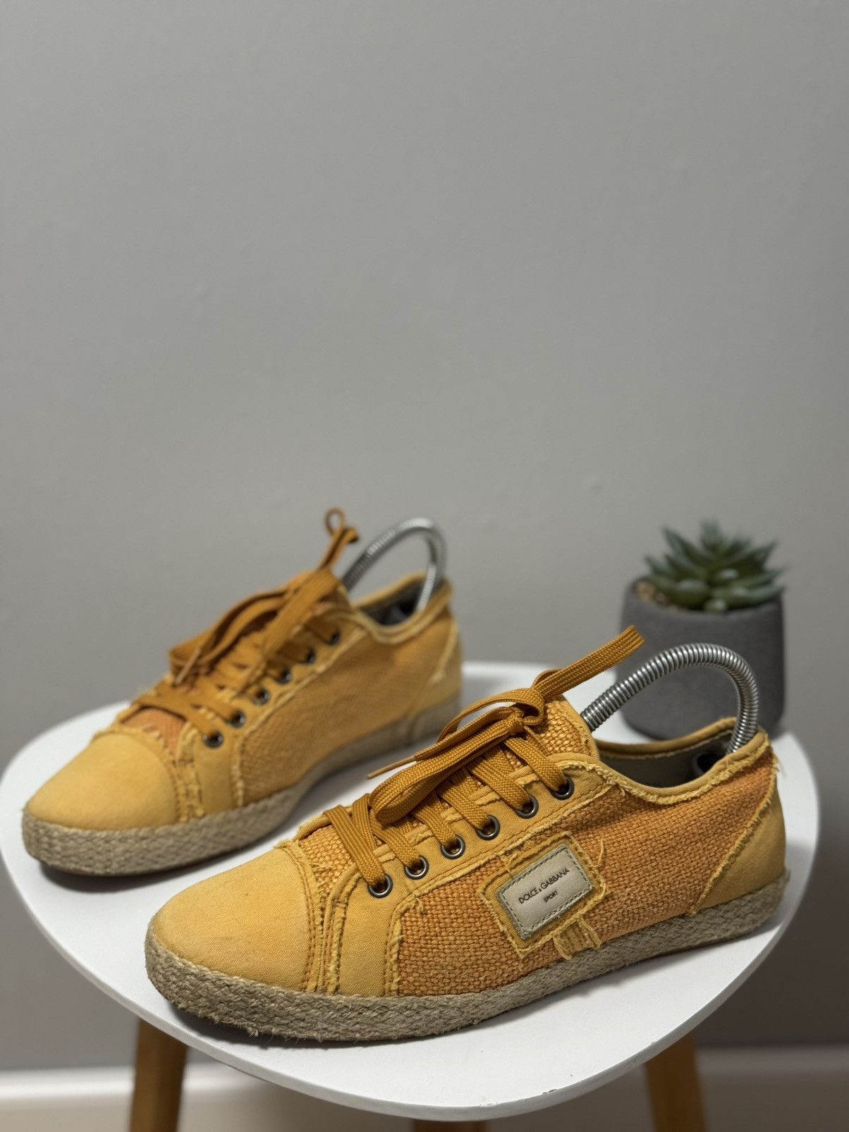 Dolce & Gabbana Dolce Gabbana espadrilles yellow uk 5,5 eur 39 Size US 8 / IT 38 - 5 Thumbnail