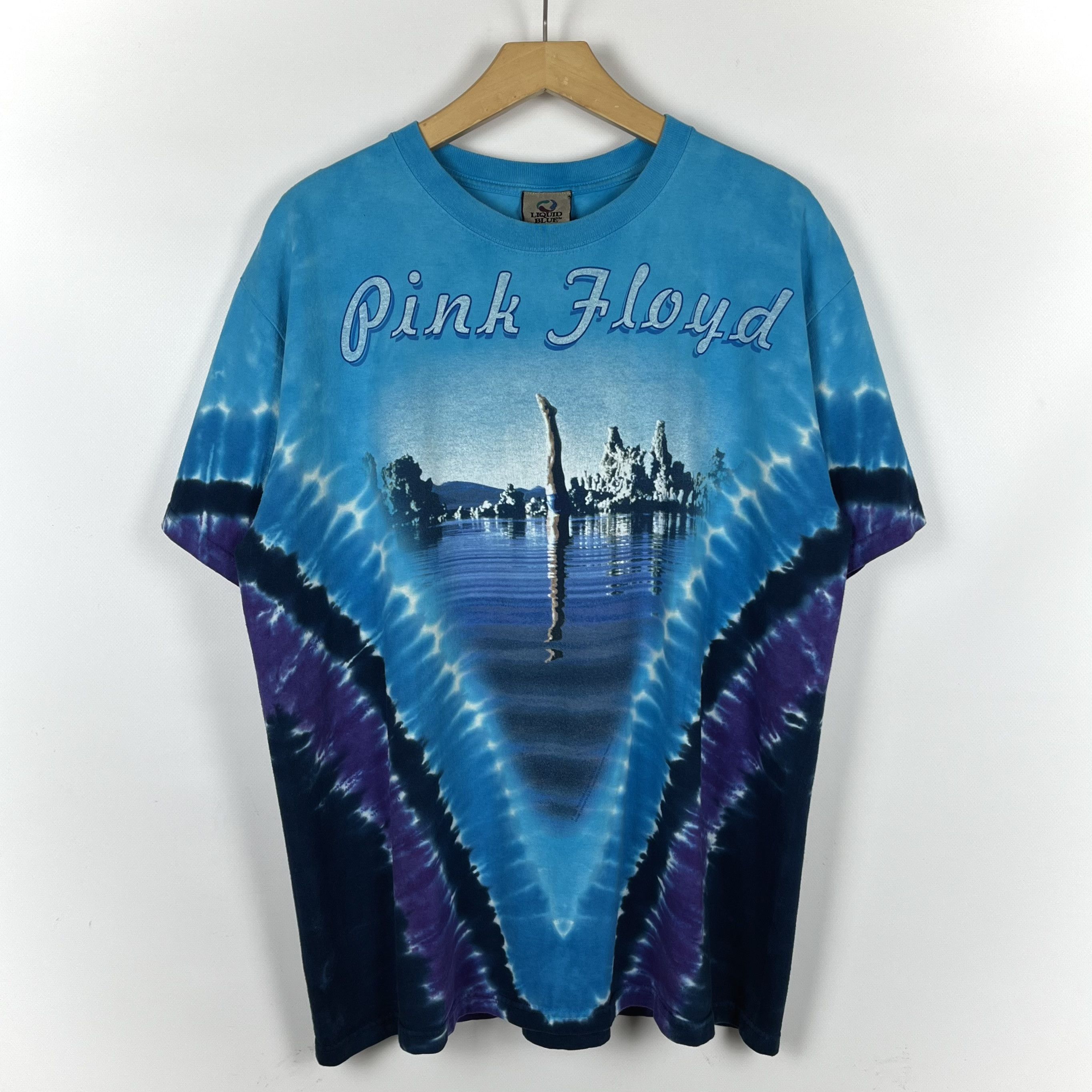 Liquid Blue Vintage Pink Floyd “Wish You Were Here” Band T Shirt 2002 Size US M / EU 48-50 / 2 - 1 Thumbnail