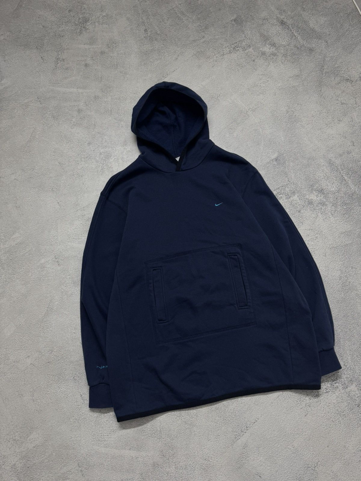 Nike Vintage Y2k Nike Mini Swoosh Basic Hoodie 00’s Size US M / EU 48-50 / 2 - 2 Thumbnail