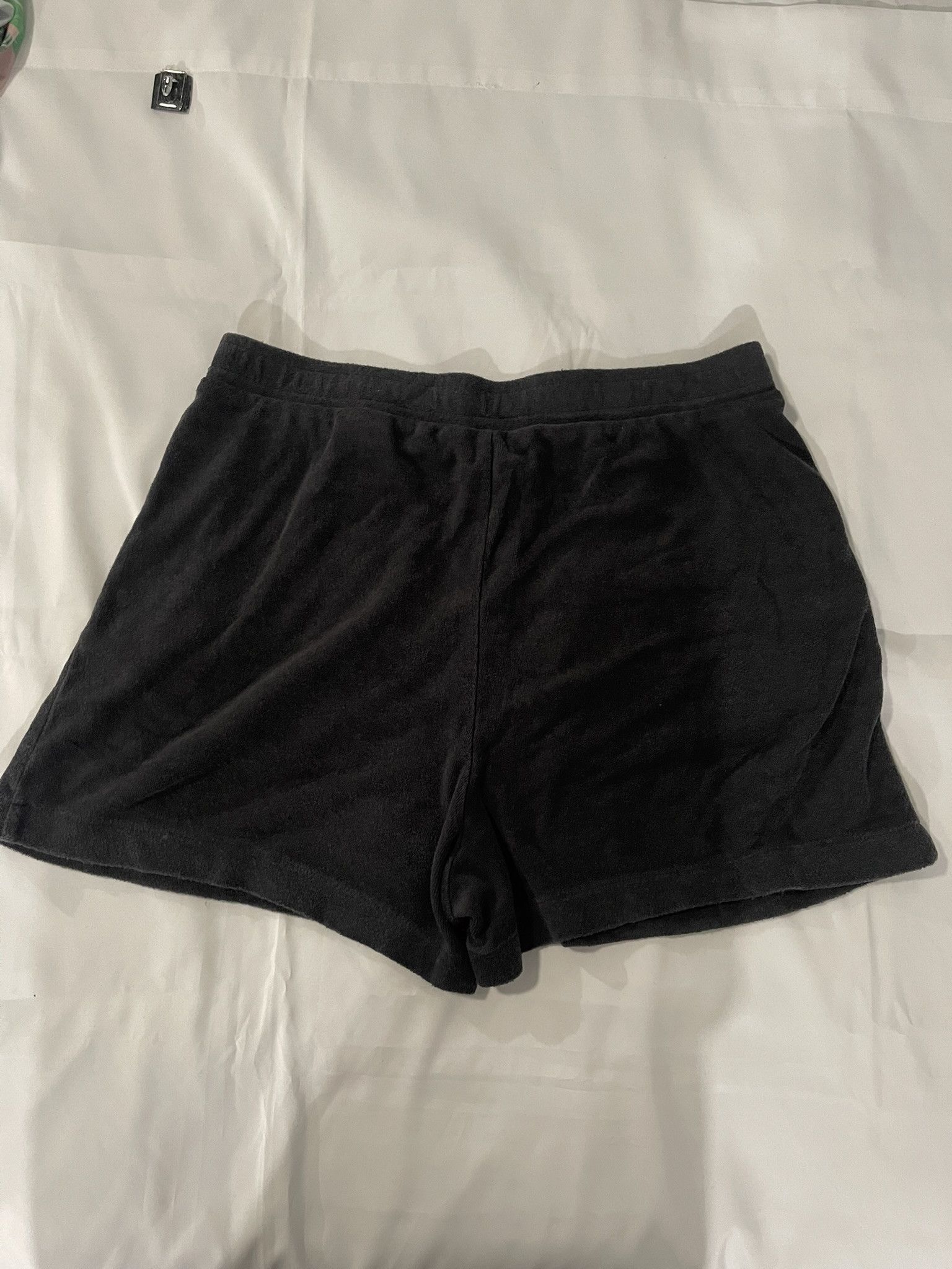 H&M H&M Black Womens Shorts With Deep 9.5 inch Pockets Size M Size 24" / US 00 / IT 34 - 4 Thumbnail