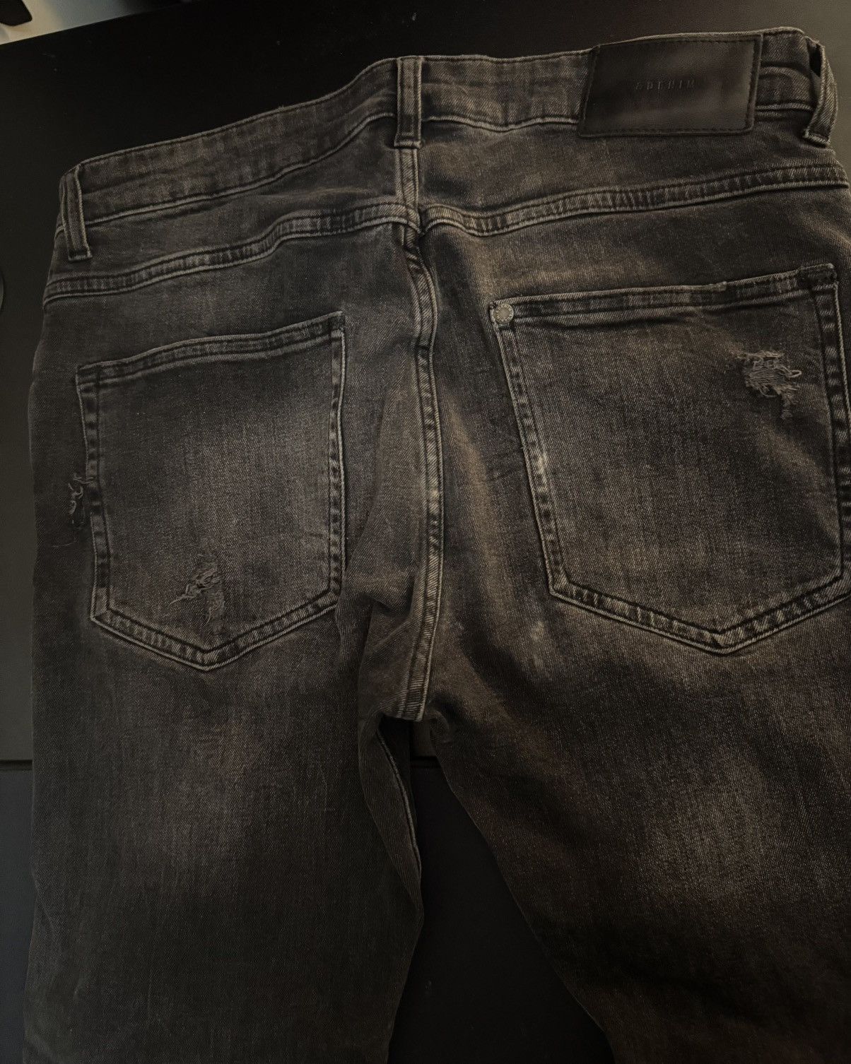 Other Men Black Ripped Skinny Jeans Size US 32 / EU 48 - 15 Thumbnail