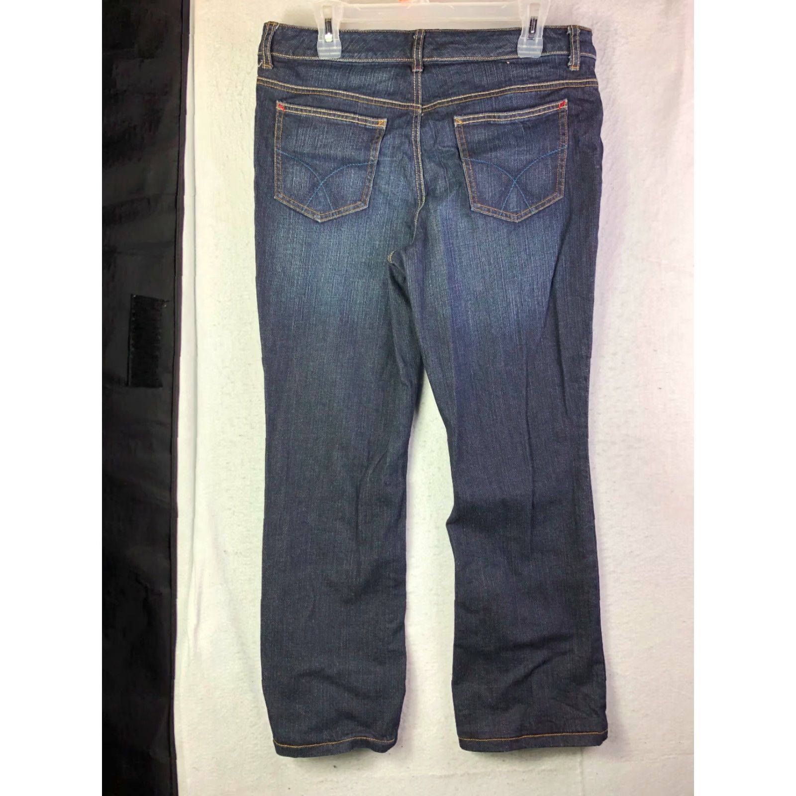 Tommy Hilfiger Tommy Hilfiger Jeans Hope Boot Mid Rise Womens Size 12 S Dark Wash Blue Denim Size 34" / US 12 / IT 48 - 7 Thumbnail