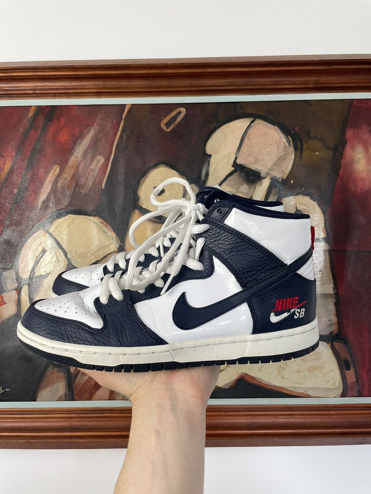 Nike Nike SB Dunk High Future Court Obsidian Sneakers Skate Hype Size US 10 / EU 43 - 3 Thumbnail