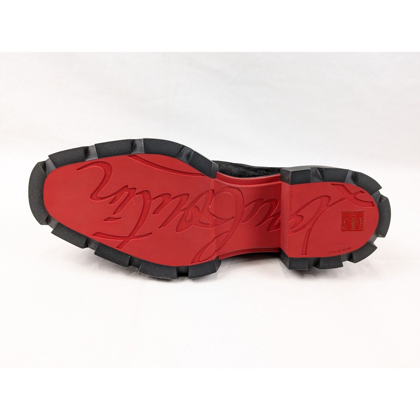 Christian Louboutin o1rshd1 Our Georges Flat Shoes in Black Size US 8 / EU 41 - 11 Thumbnail