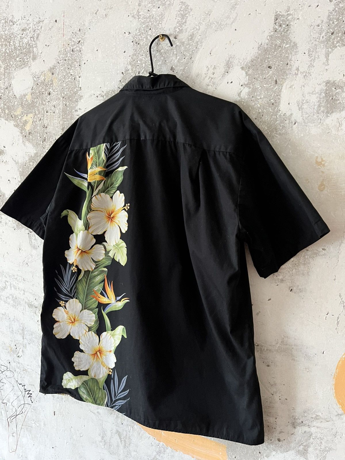 Vintage 90S KYS Crazy Big Logo Floral Hawaiian Style Button Up Shirt Size US M / EU 48-50 / 2 - 2 Thumbnail