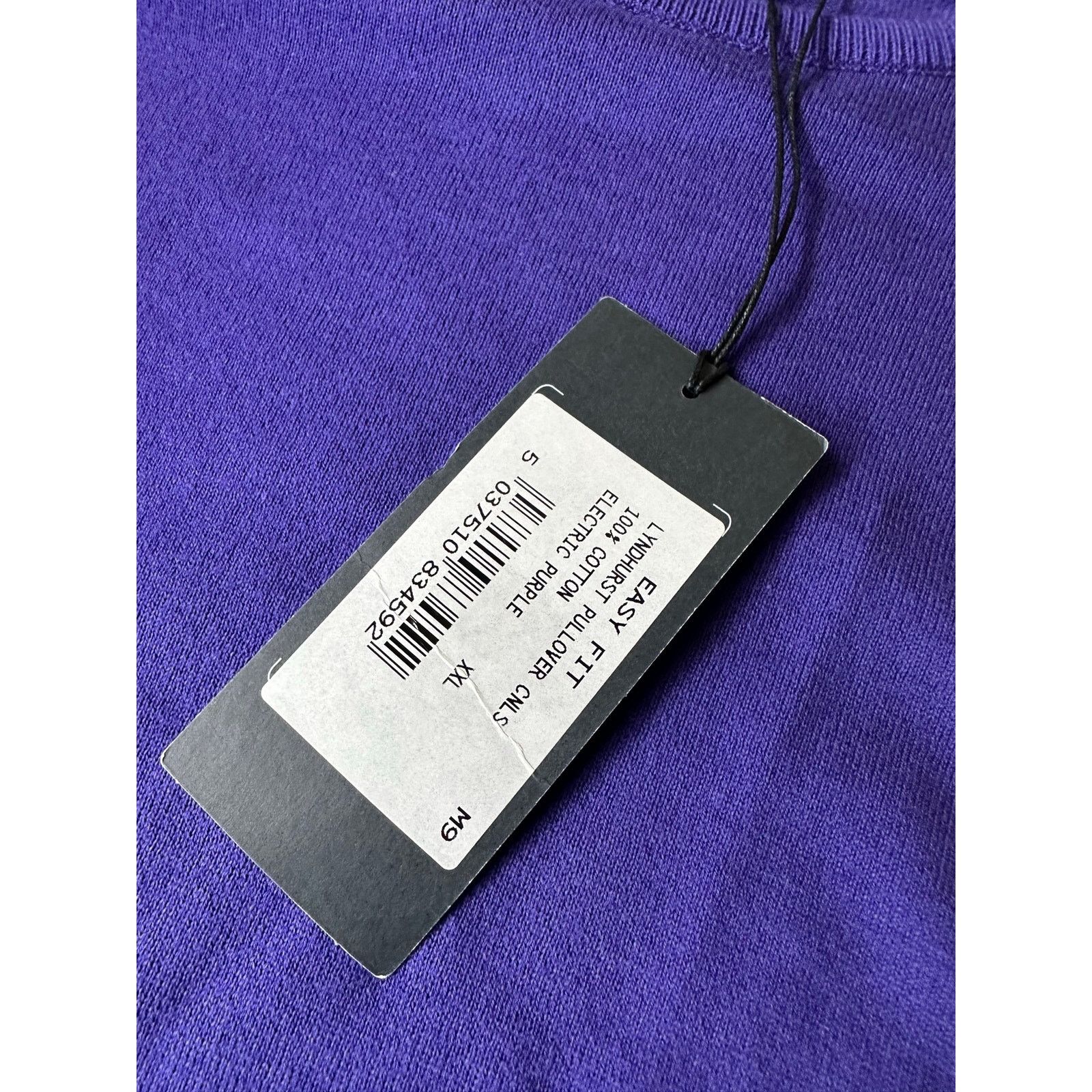 John Smedley NWT John Smedley XXL Crew Neck Sweater Purple Fine Knit Size US XXL / EU 58 / 5 - 3 Thumbnail