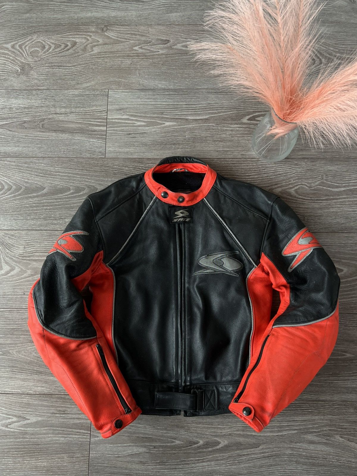 Genuine Leather ‼️Rare Vintage Spyke Racing Made in Italy Leather Save Jacket Size US M / EU 48-50 / 2 - 3 Thumbnail
