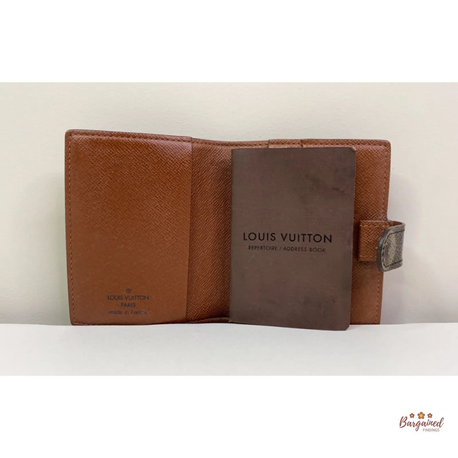 Louis Vuitton LOUIS VUITTON Monogram Canvas Leather Address Book Cover Size ONE SIZE - 5 Thumbnail