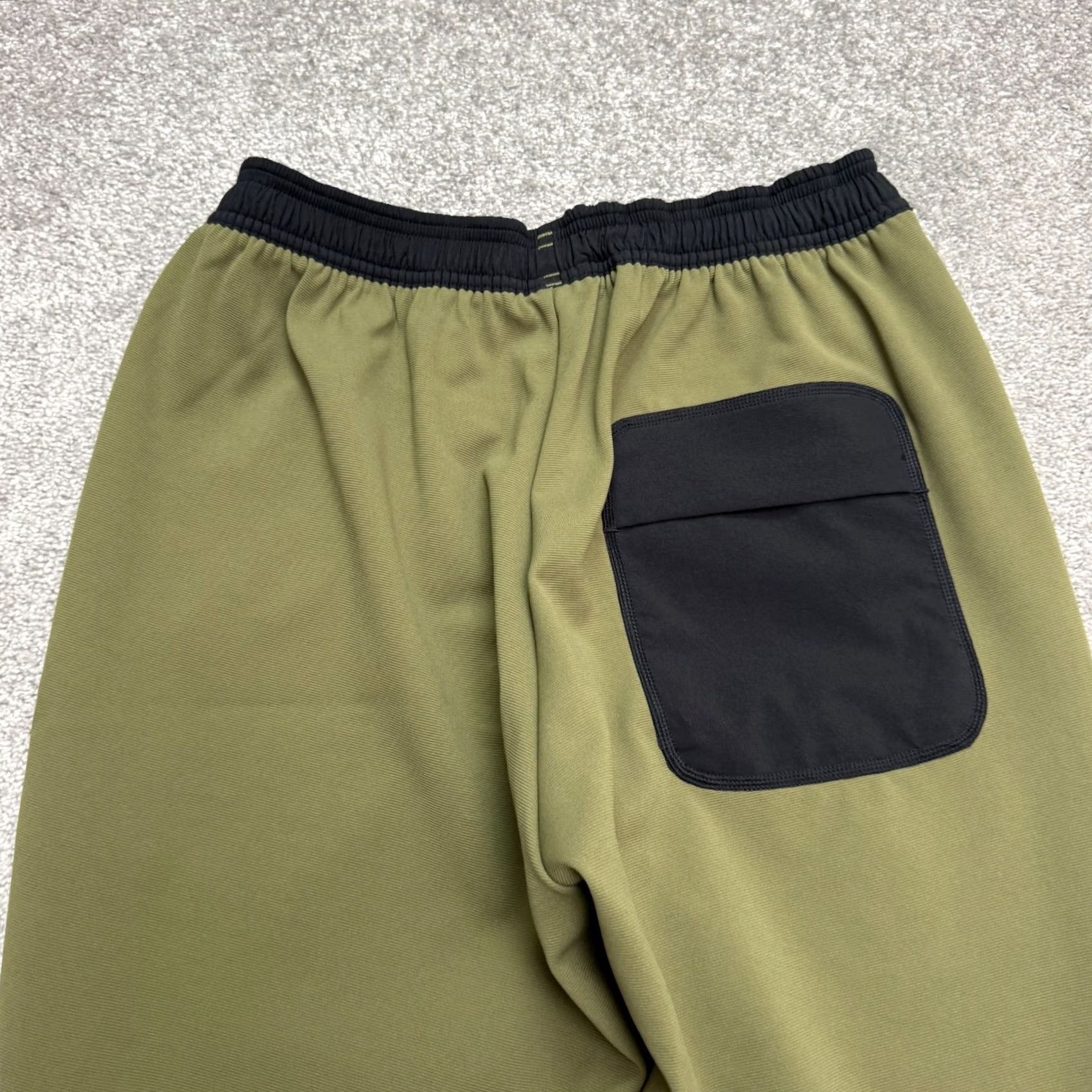 Adidas Adidas Terrex Active Track Pants Mens Small Olive Green Elastic Waist Athletic Size US 29 - 4 Thumbnail