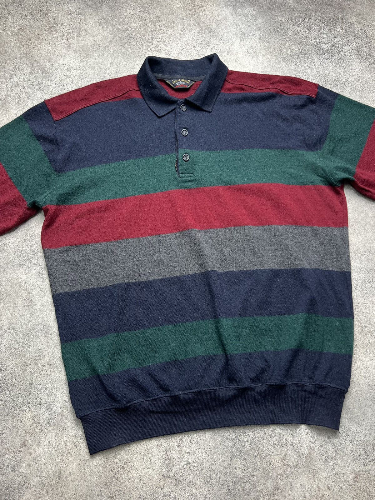 Paul & Shark Paul&Shark vintage striped wool jumper Size US XL / EU 56 / 4 - 3 Thumbnail