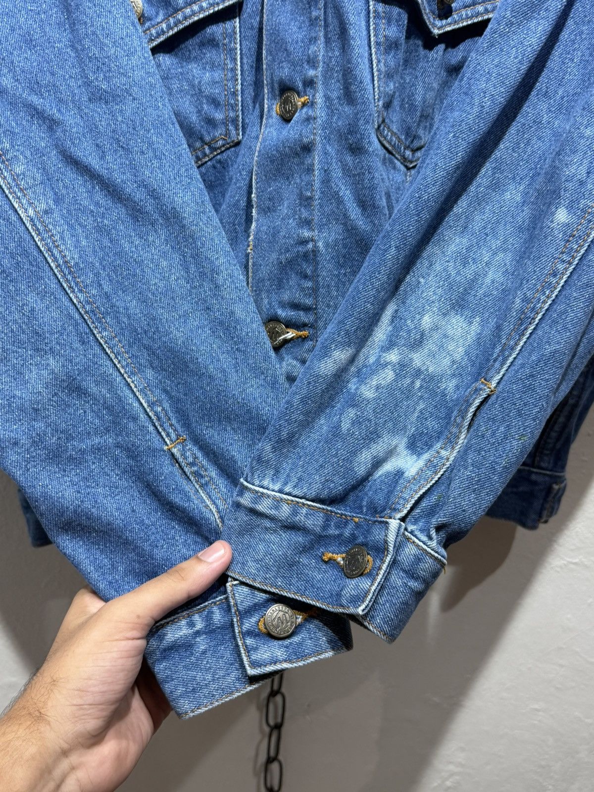 Marlboro Vintage 90s Marlboro denim jacket Size US L / EU 52-54 / 3 - 6 Thumbnail