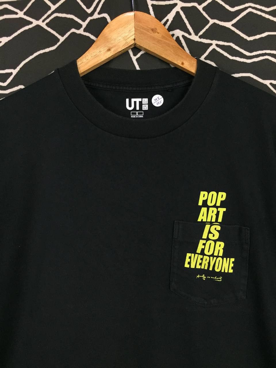 Andy Warhol × Uniqlo × Vintage Andy Warhol Pop Art Is For Everyone Uniqlo Pocket Tee Size US S / EU 44-46 / 1 - 6 Thumbnail