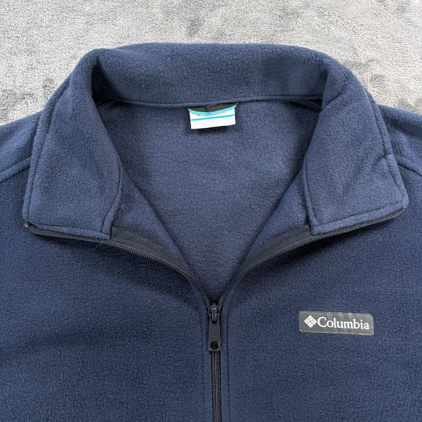 Columbia Columbia Steens Mountain Vest Mens Large Navy Fleece Full Zi Size US L / EU 52-54 / 3 - 3 Thumbnail